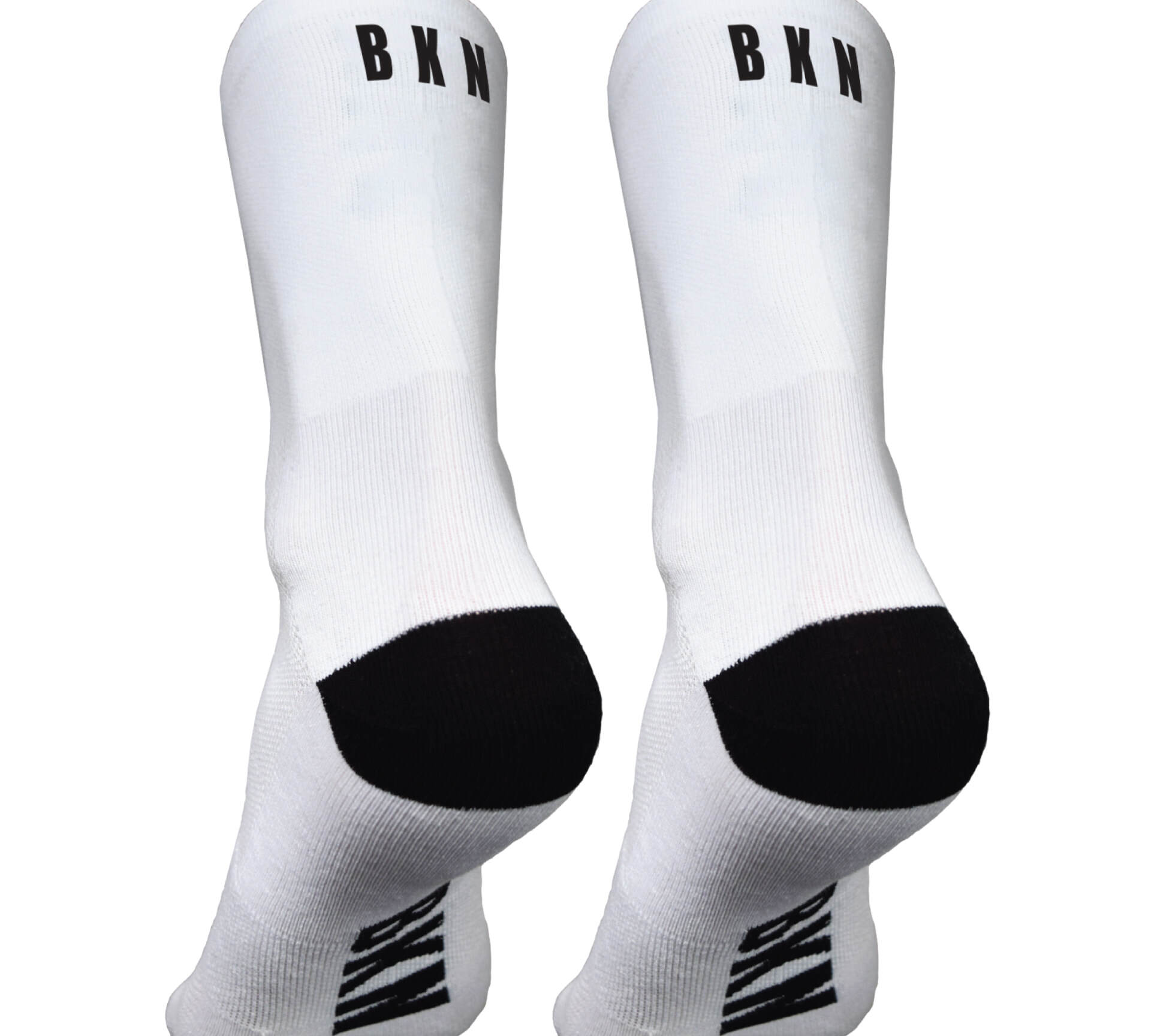 Pro Cycling Socks – White, Woven, 14cm cuff, Moisture-Wicking Fabric