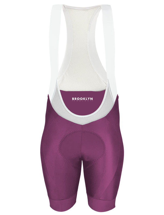 Pro Maximus Women's Cycling Bibs – Burgundy Long Distance Bib Shorts