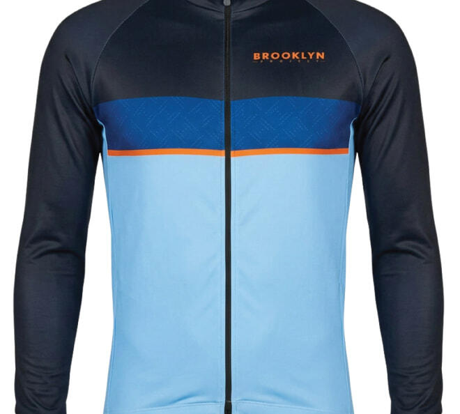 Men's Pro Thermal Cycling Jacket - Blue, Windproof