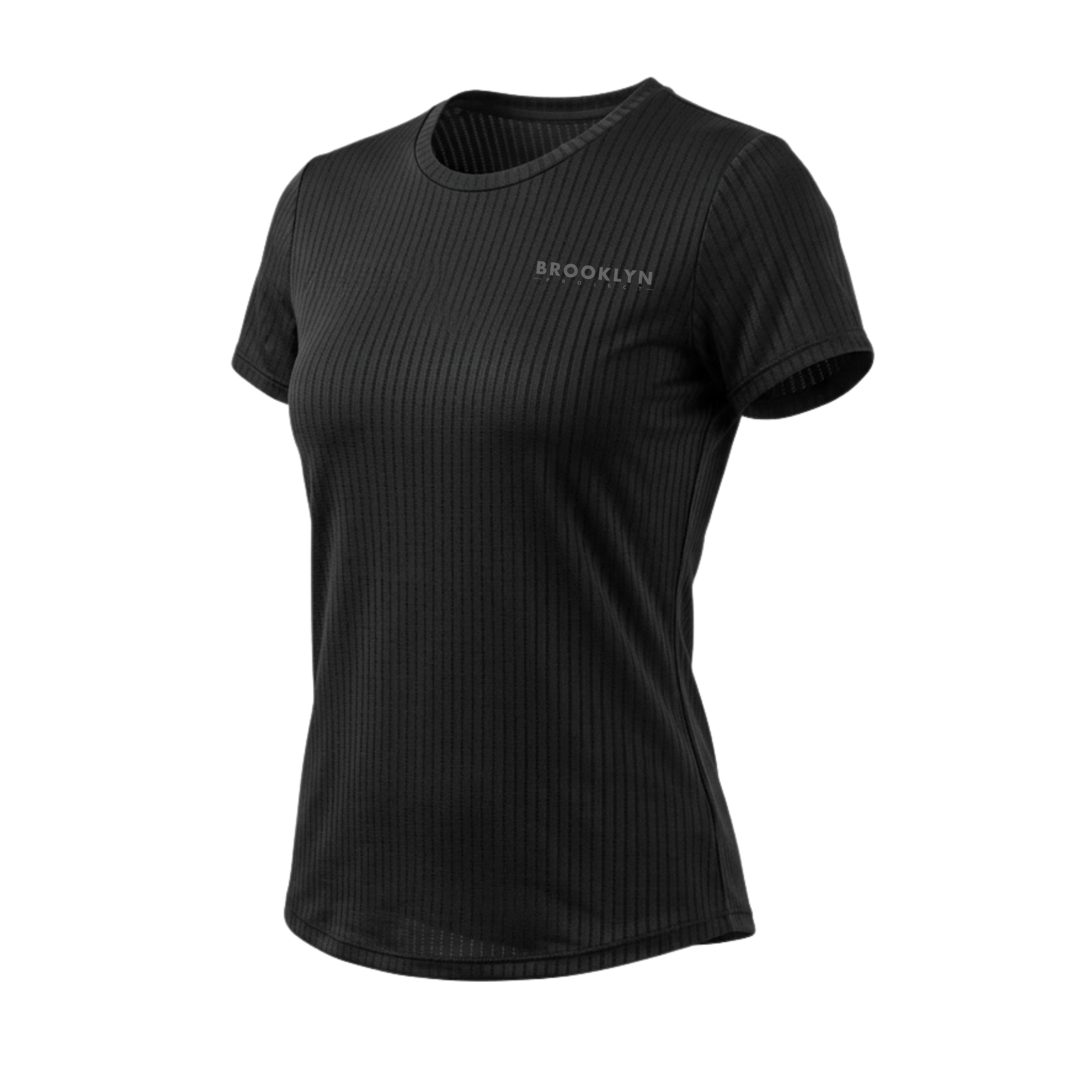 Women's Elite Lightweight Run T-Shirt - Breathable Technical Tee, Black