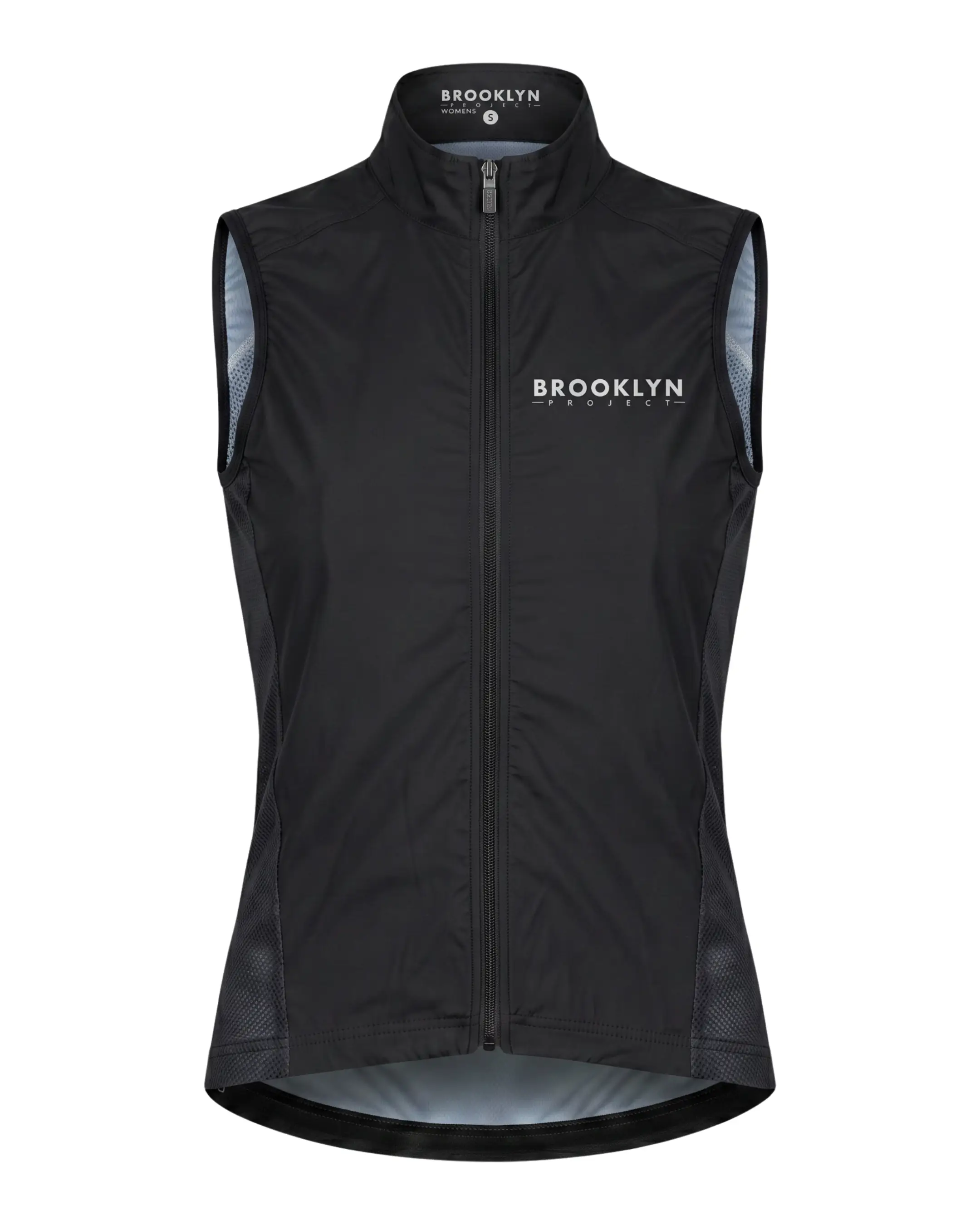 Women's Pro Water-Resistant Cycling Vest Gilet - Black, Windproof
