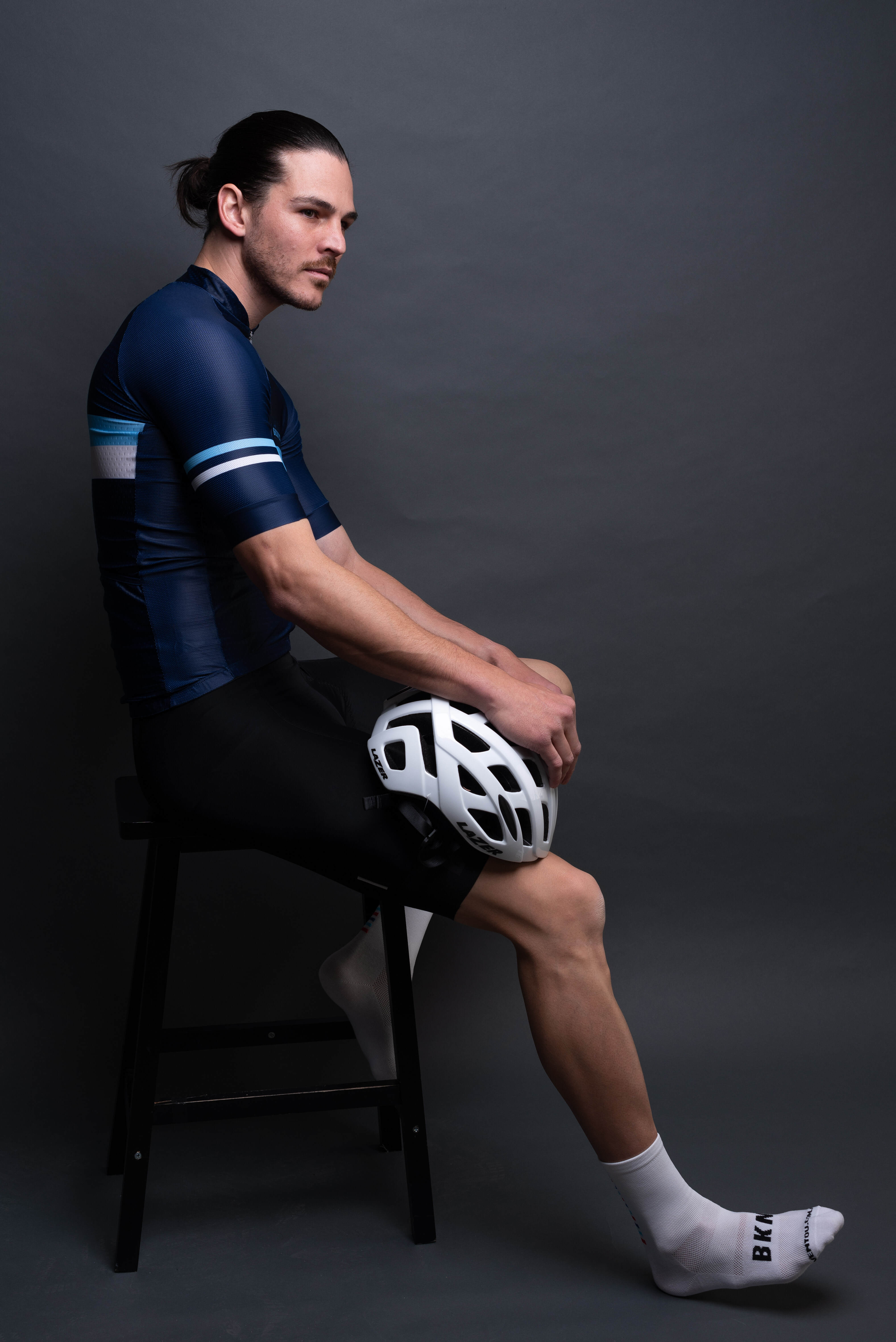 Men's Pro Cycling Jersey - Luxe Navy | Lightweight Performance