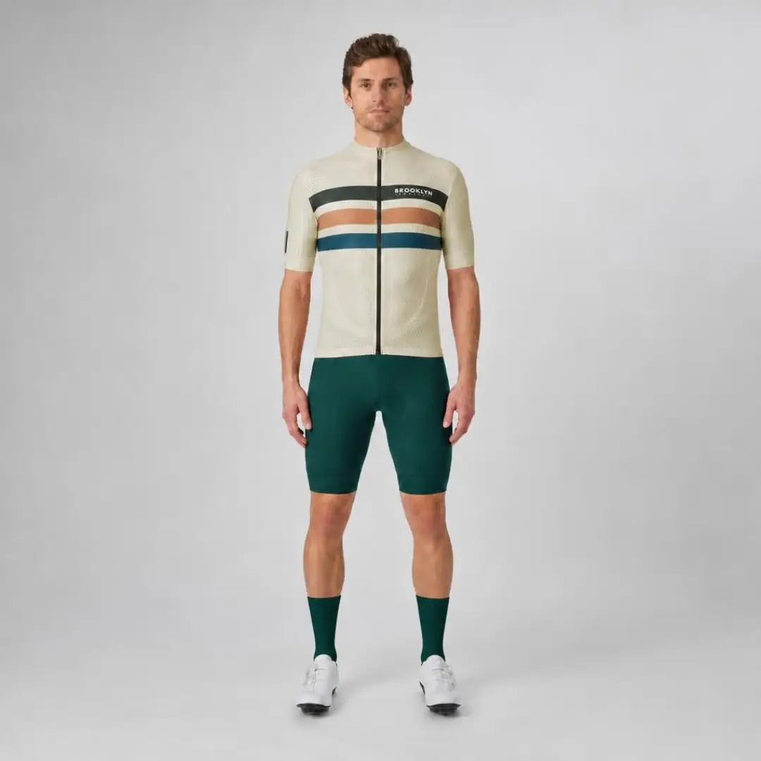 Pro Maximus Men's Cycling Bundle: Burgundy Jersey, Bib Shorts & Socks