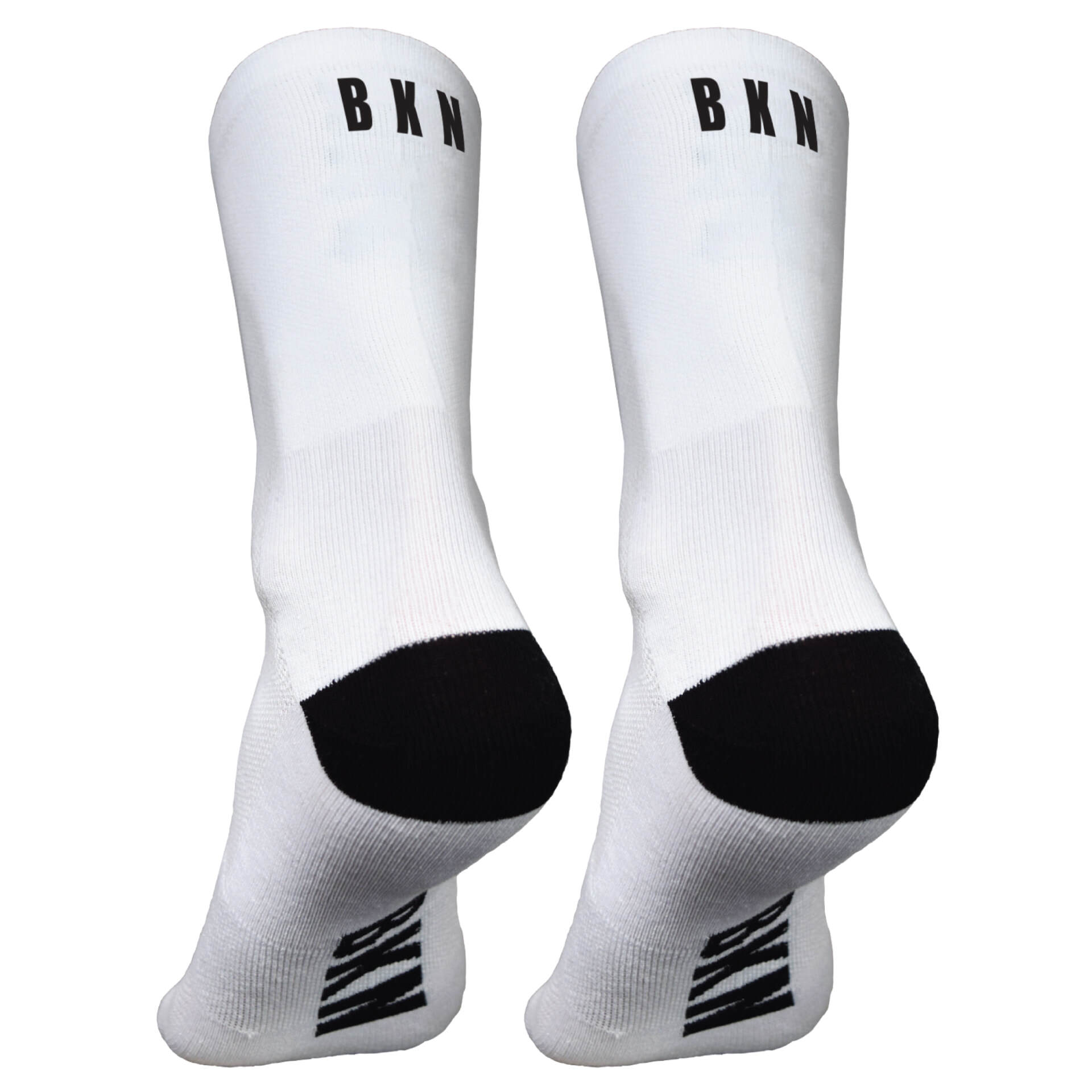 Pro Cycling Socks – White, Woven, 14cm cuff, Moisture-Wicking Fabric