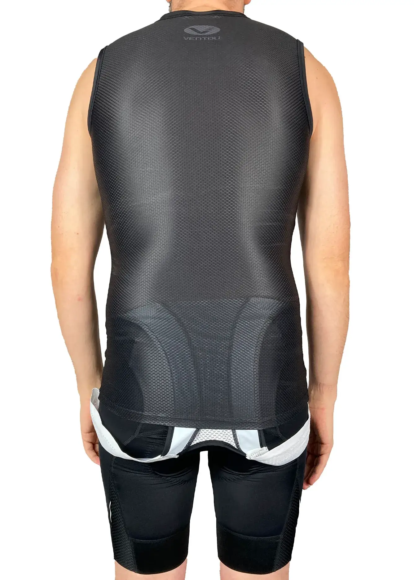 Men's Pro Mesh Undershirt – Breathable Black Base Layer