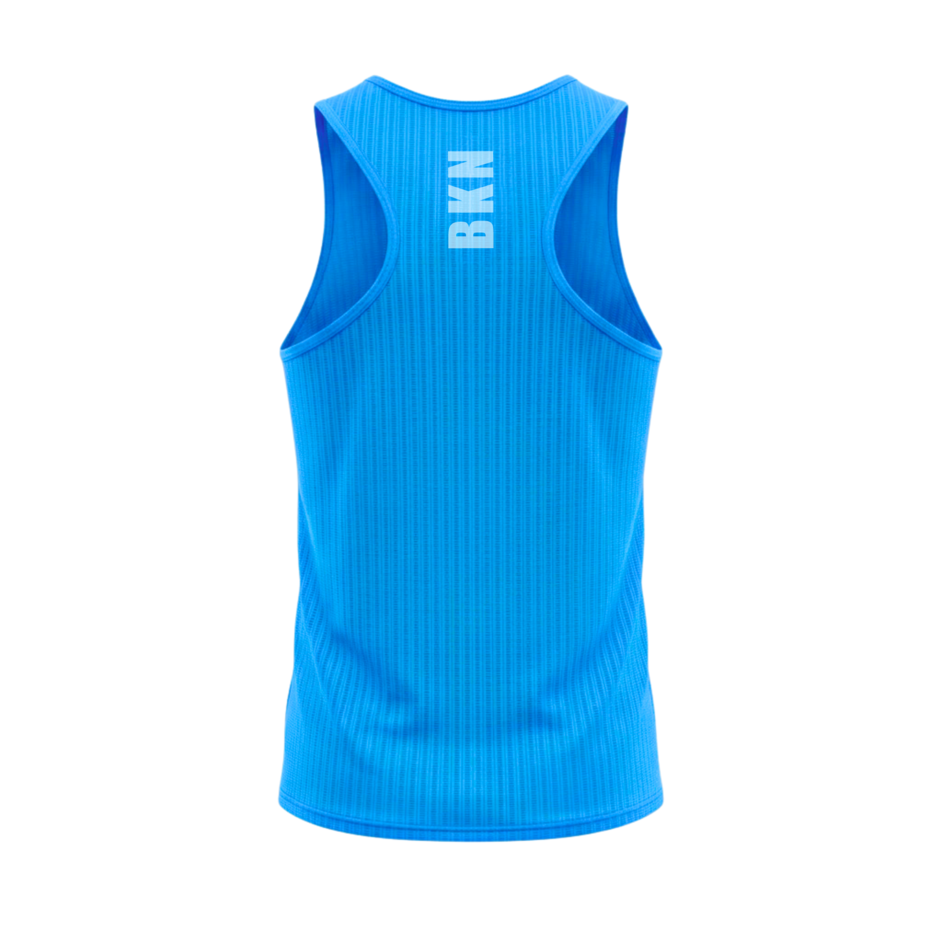 Men's Elite Lightweight Run Singlet - Breathable Technical Singlet, Blue