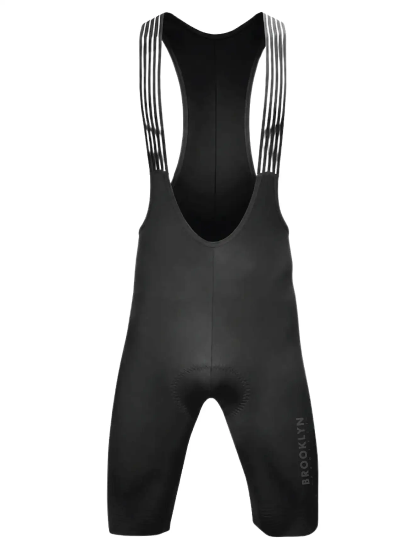 Men’s Core Cycling Bib Shorts - High-Density Chamois Padding, Compression Black