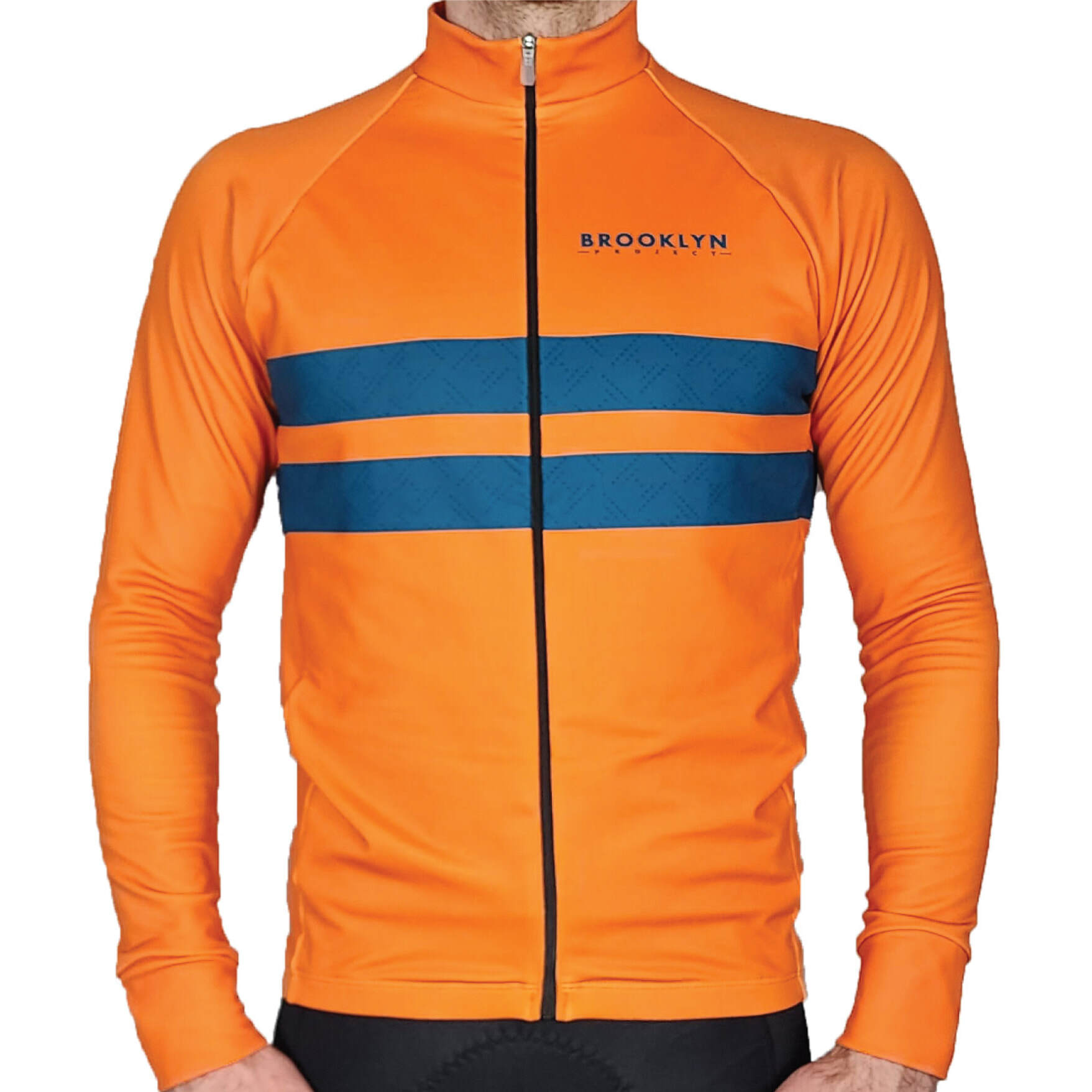 Men's Pro Thermal Cycling Jacket - Orange, Windproof