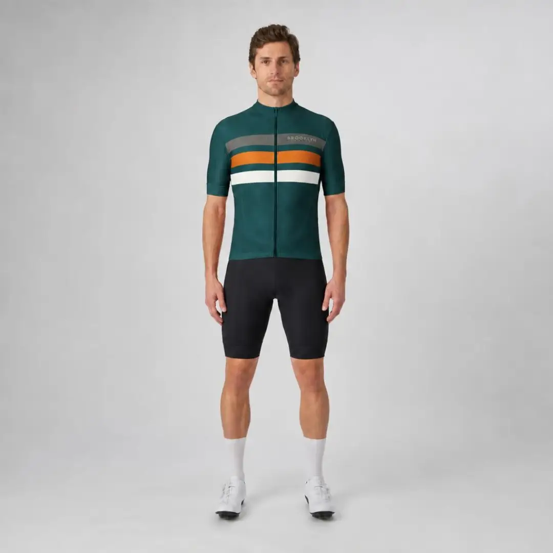 Men's Pro Cycling Jersey - Maximus Green | Lightweight Performance