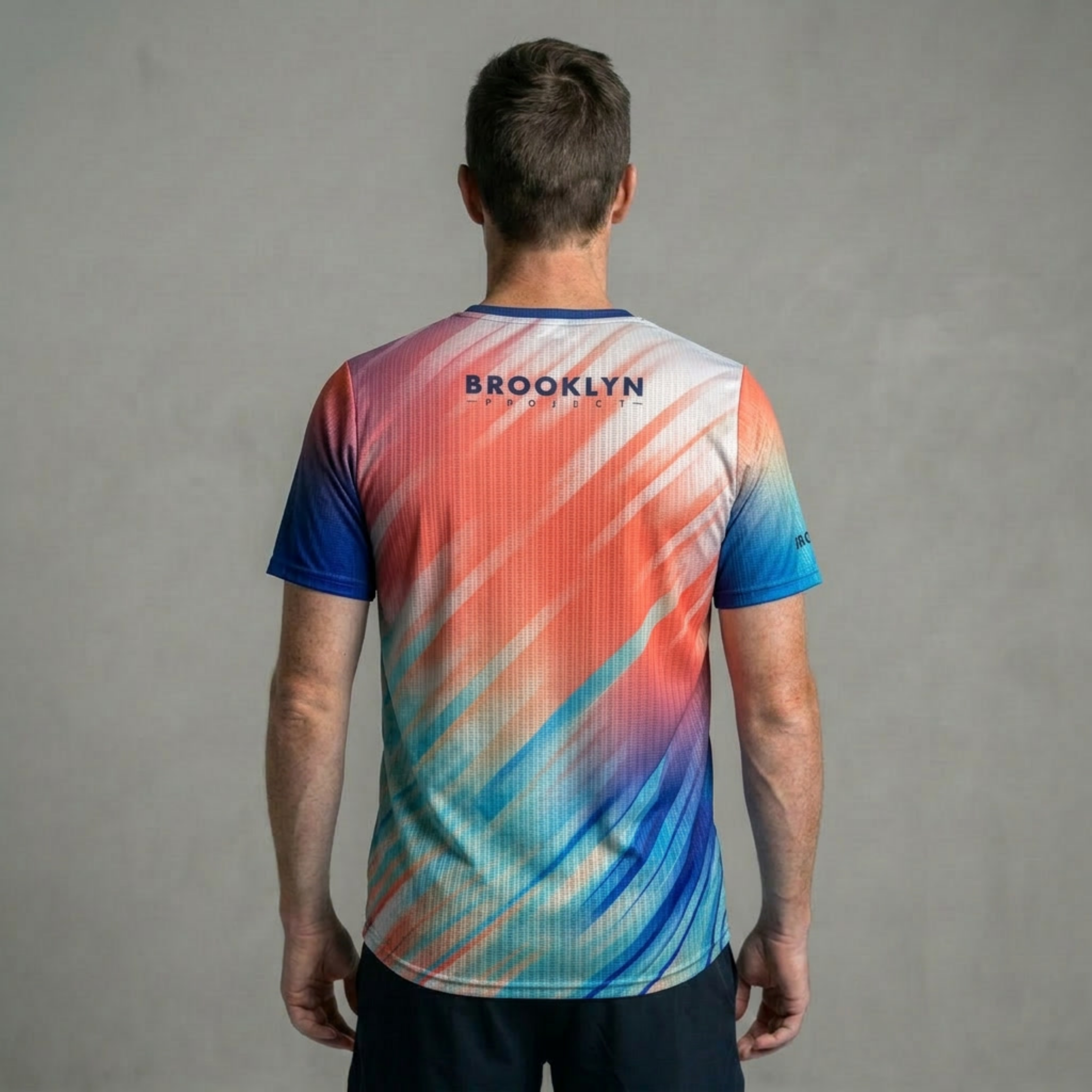 Men's Elite Lightweight Run T-Shirt - Breathable Technical Tee, Multi-Colour