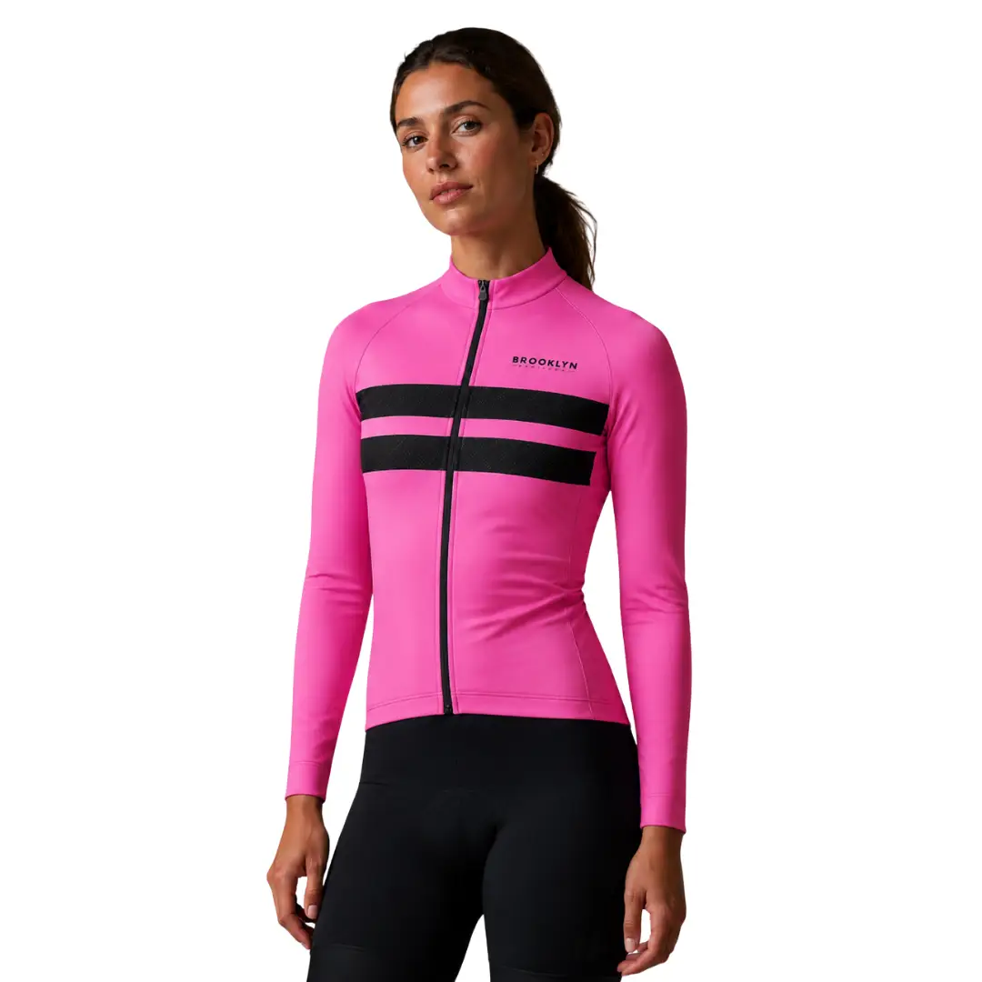 Women's Pro Thermal Cycling Jacket - Pink, Windproof