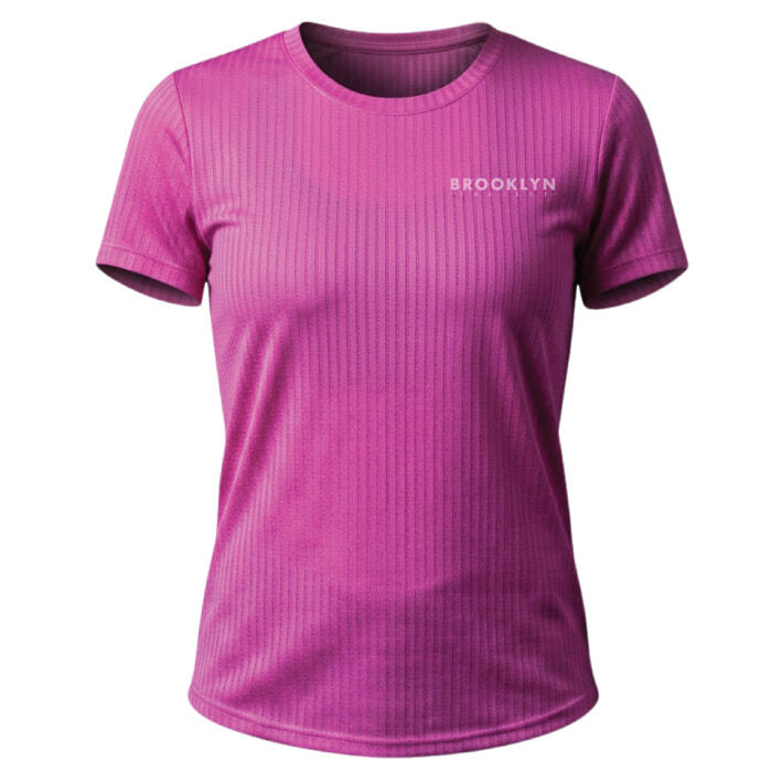 Women's Elite Lightweight Run T-Shirt - Breathable Technical Tee, Fluoro Pink