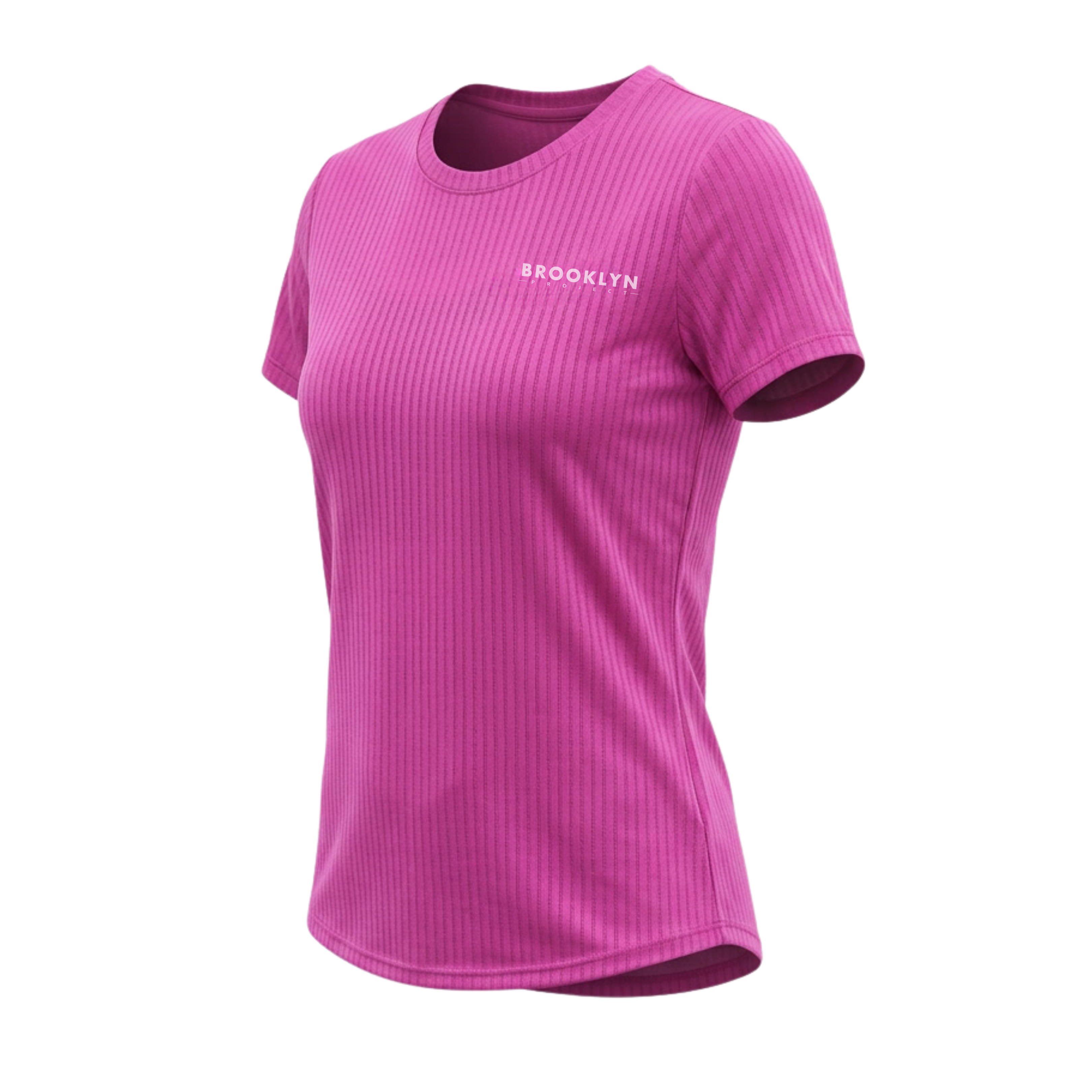 Women's Elite Lightweight Run T-Shirt - Breathable Technical Tee, Fluoro Pink