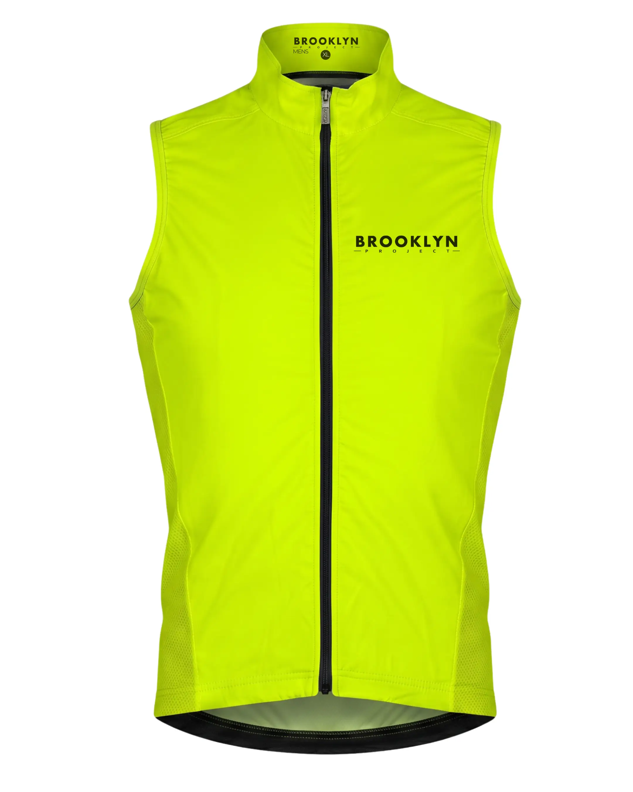 Men's Pro Water-Resistant Cycling Vest Gilet - Fluro, Windproof