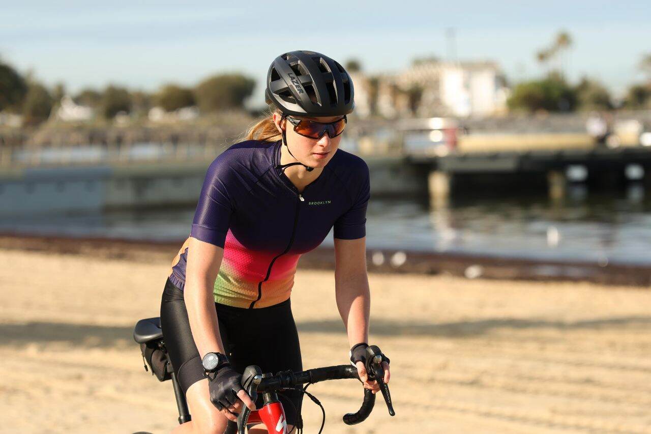 Women's Pro Cycling Jersey - Purple | Lightweight Performance