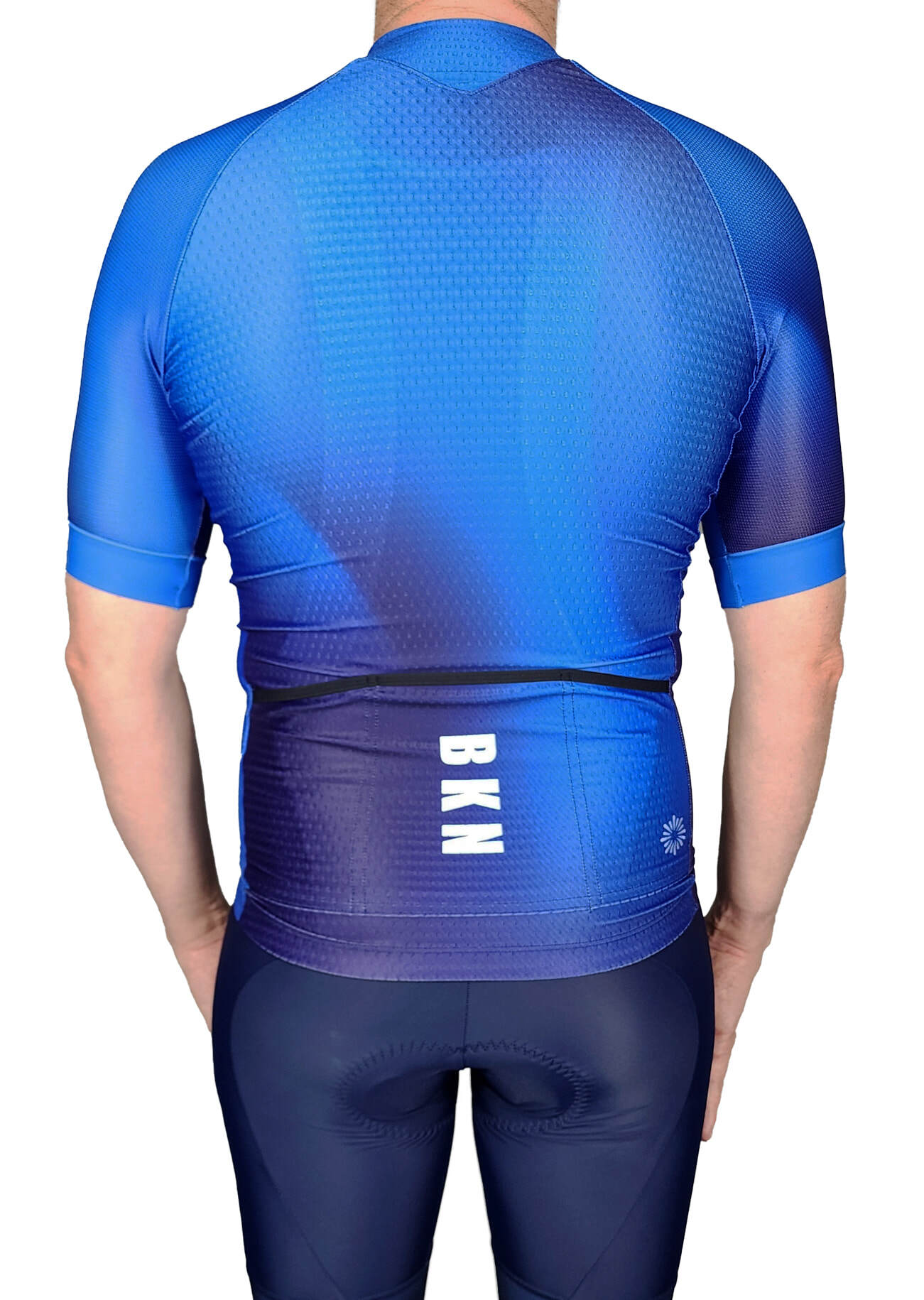 Men's Pro Cycling Jersey - Fade Cyan Blue | Lightweight Performance