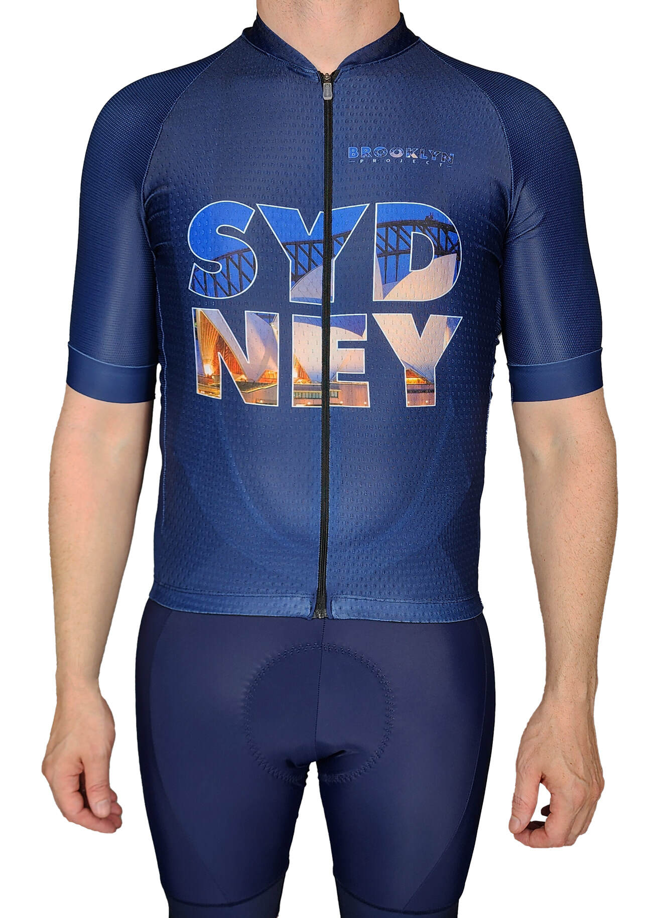 Men's Pro Cycling Jersey - Sydney Navy | Lightweight Performance
