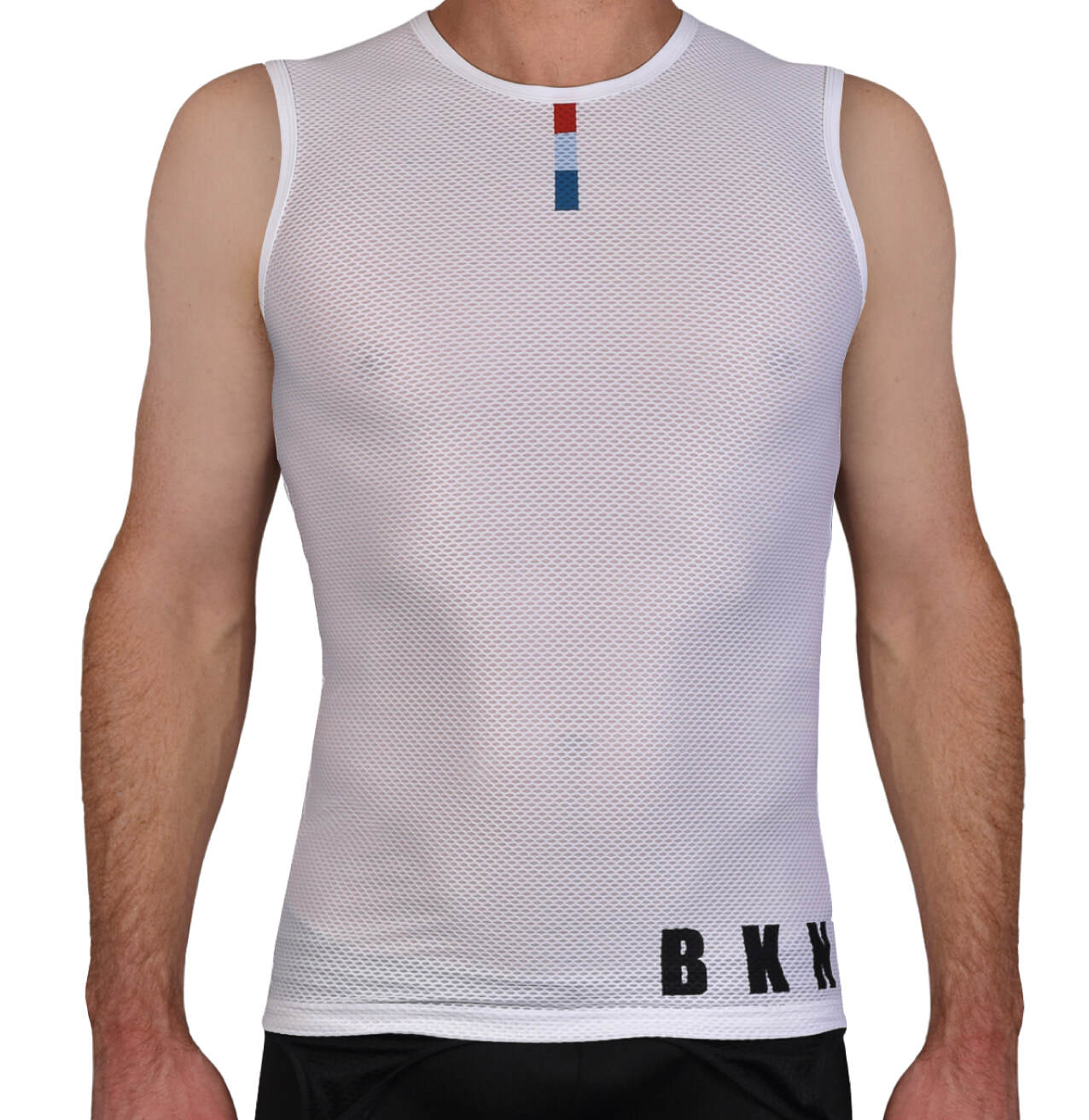 Men's Pro Mesh Undershirt – Breathable White Base Layer