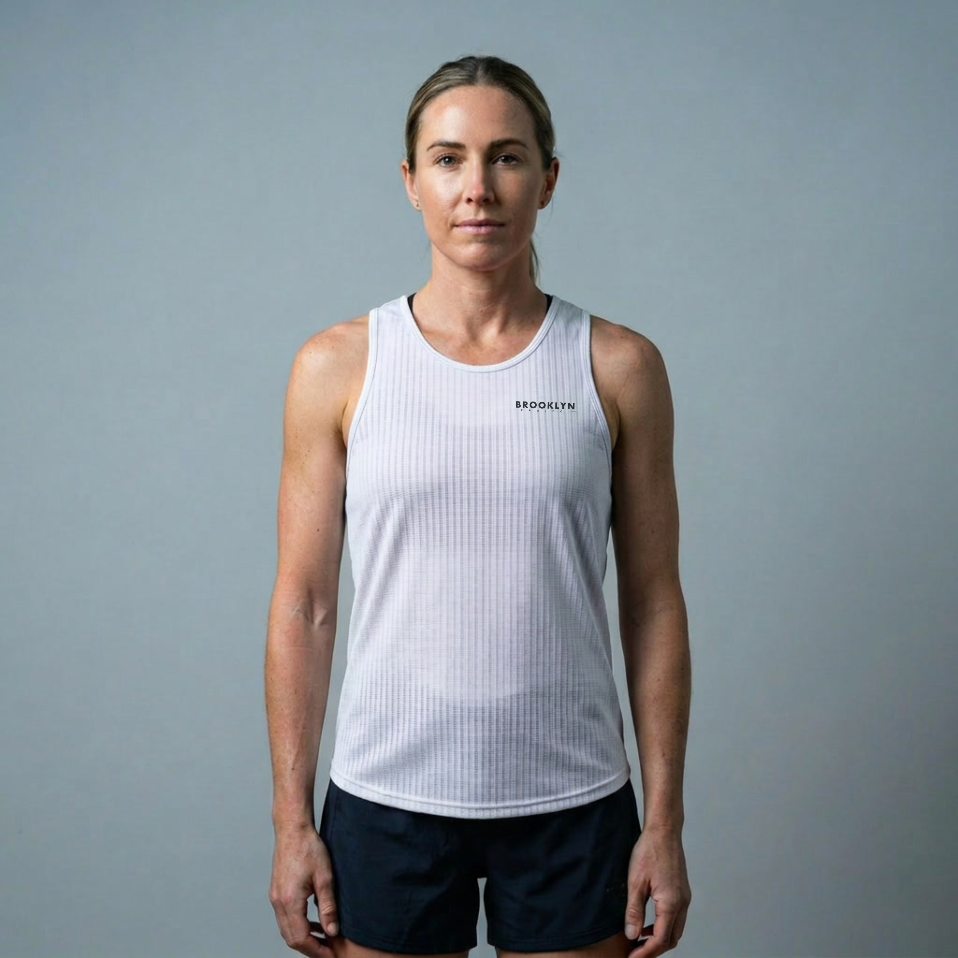 Women's Elite Lightweight Run Singlet - Breathable Technical Singlet, White