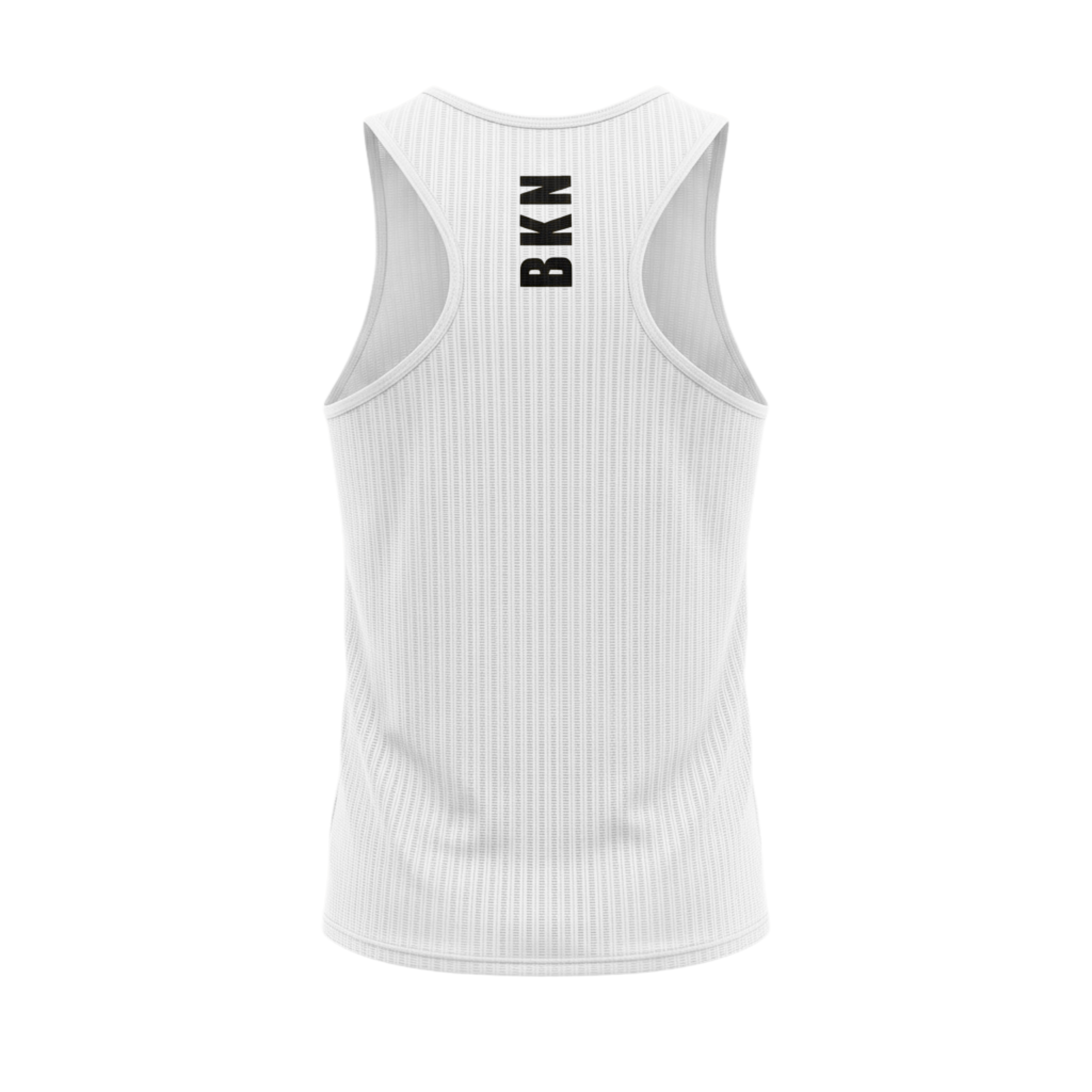 Men's Elite Lightweight Run Singlet - Breathable Technical Singlet, White