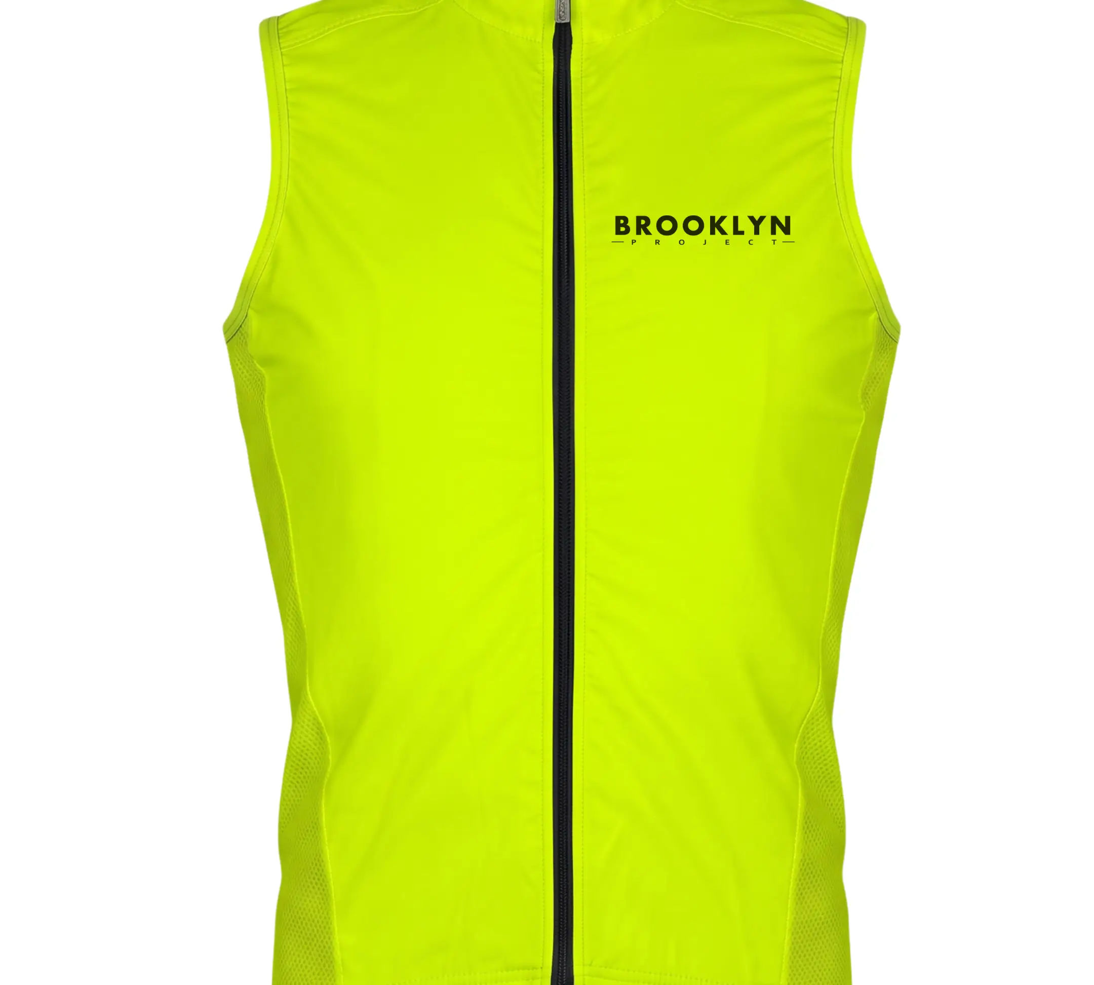 Men's Pro Water-Resistant Cycling Vest Gilet - Fluro, Windproof