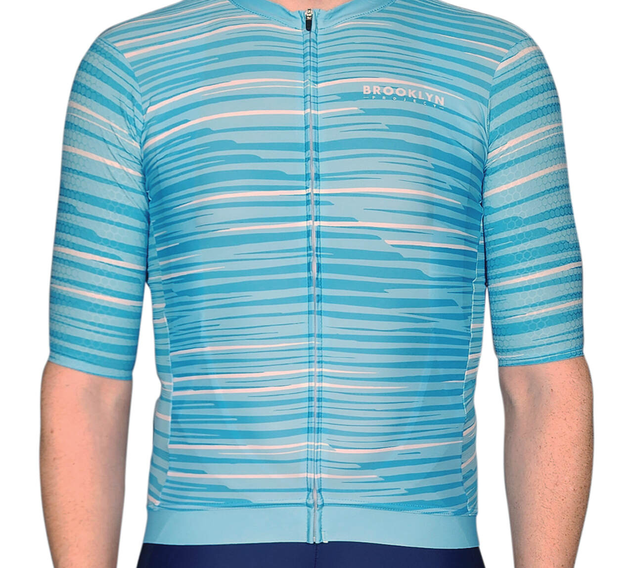 Men's Elite Aerodynamic Cycling Jersey - Light Blue | Pro Fit & Breathable