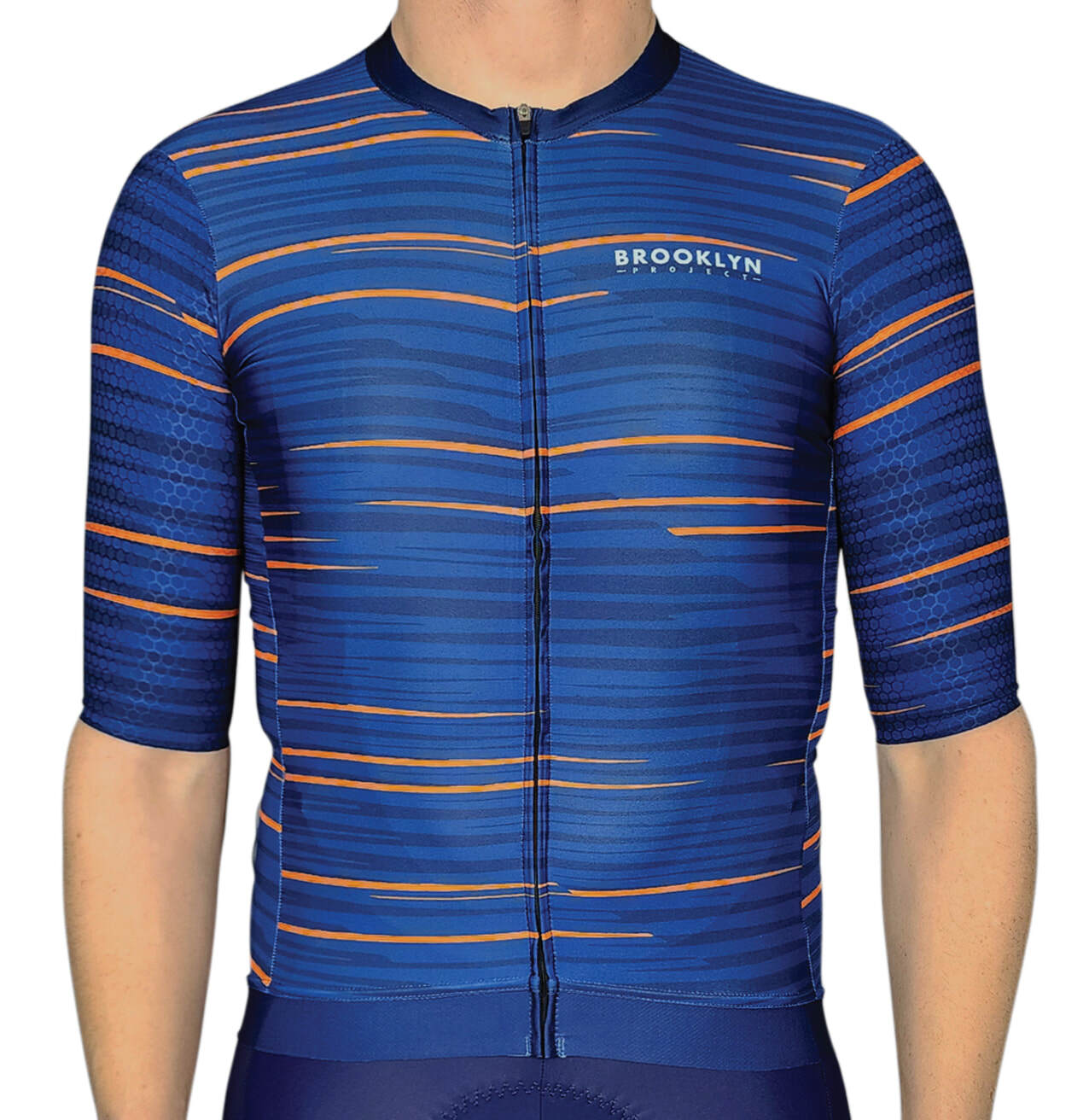 Men's Elite Aerodynamic Cycling Jersey - Navy Blue | Pro Fit & Breathable
