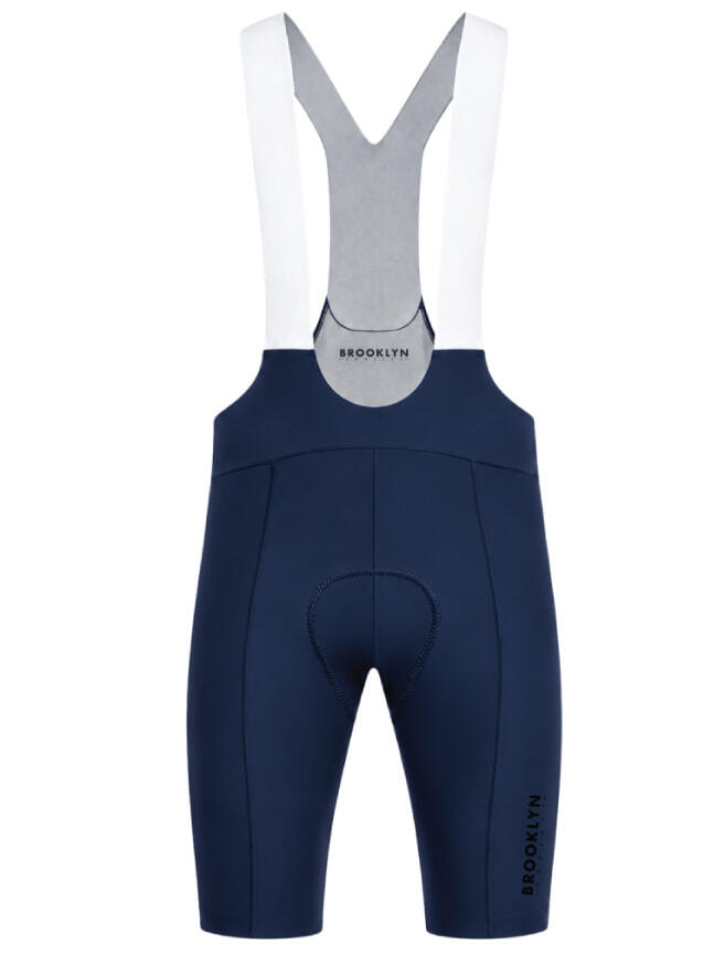 Men's Elite Performance Cycling Bibs - Premium Italian Fabric Navy