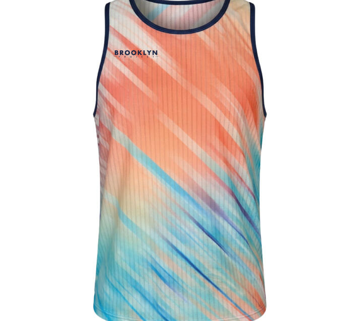 Women's Elite Lightweight Run Singlet - Breathable Technical Singlet, Multi-Colour