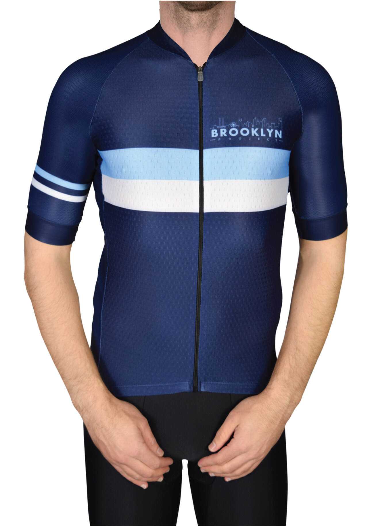 Men's Pro Cycling Jersey - Luxe Navy | Lightweight Performance