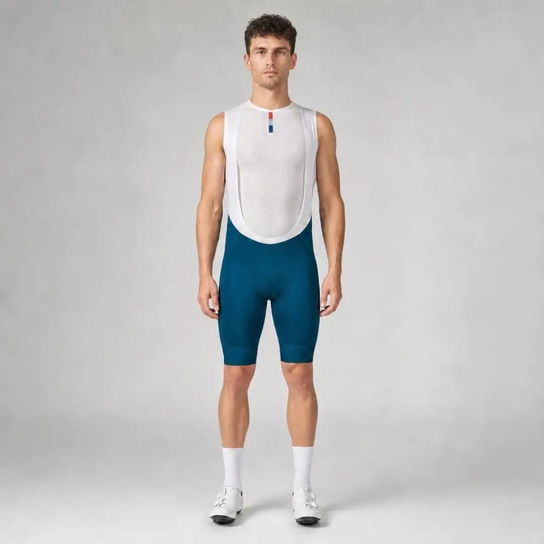Pro Maximus Men's Cycling Bibs – Blue Long Distance Bib Shorts