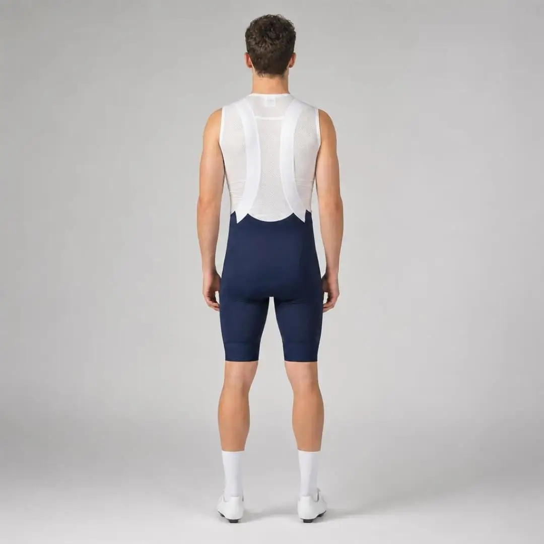 Pro Maximus Men's Cycling Bibs – Navy Long Distance Bib Shorts