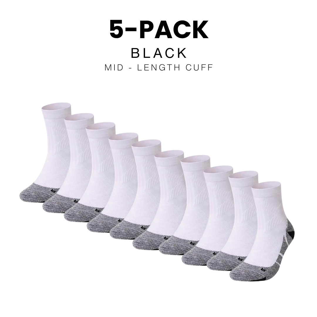 coolmax-running-socks-white-mid-cuff-length-5-pack