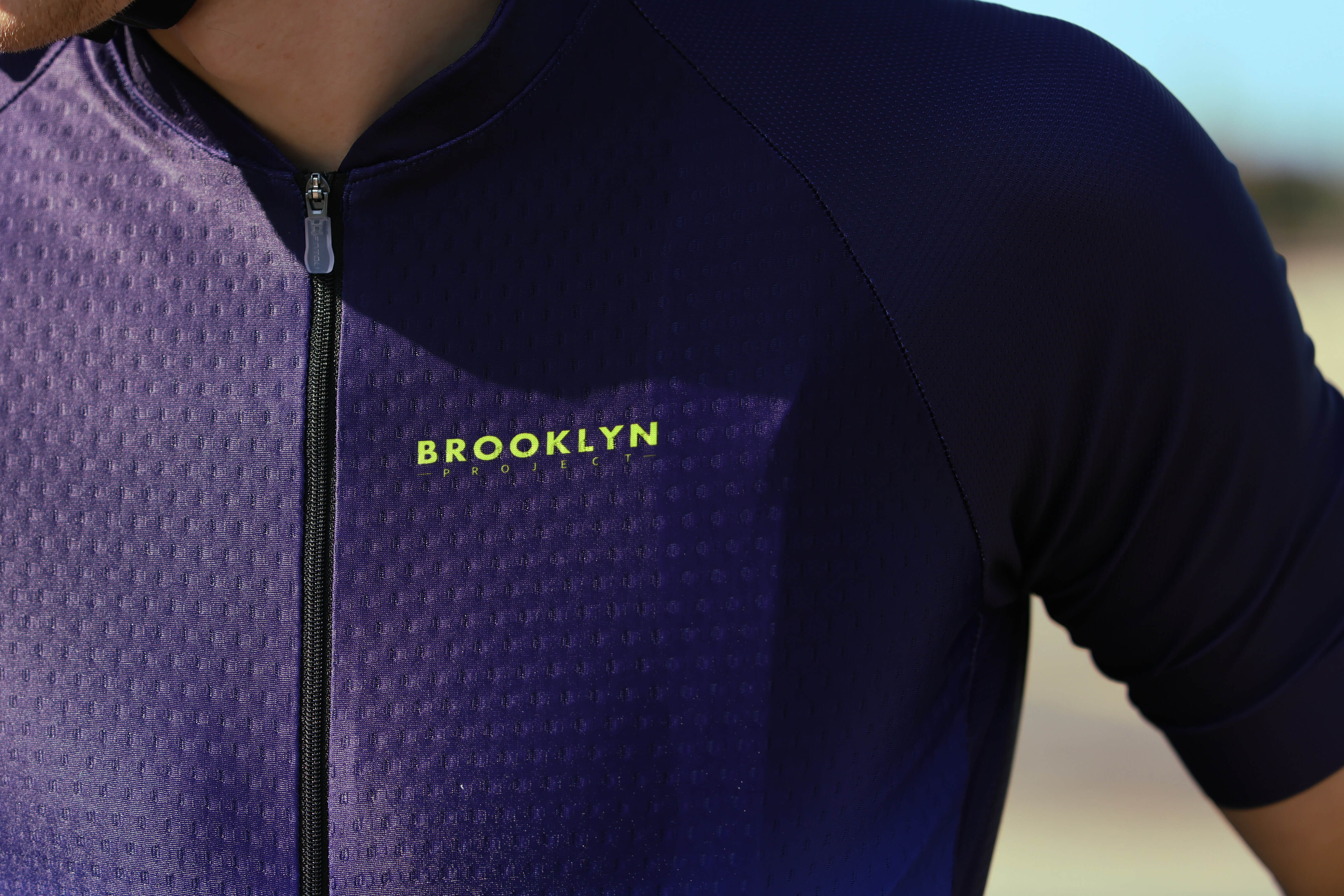 Men's Pro Cycling Jersey - Aurora Blue | Lightweight Performance