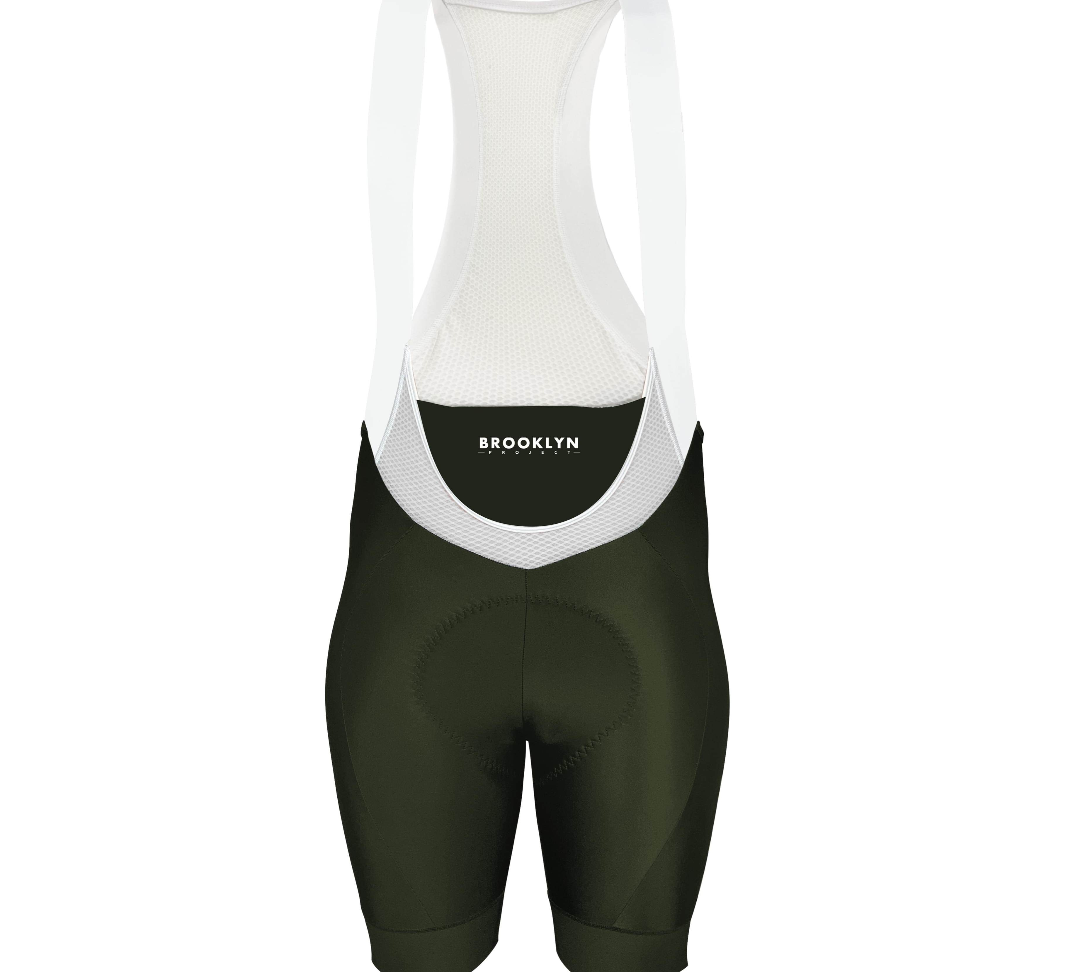 Pro Maximus Men's Cycling Bibs – Olive Long Distance Bib Shorts