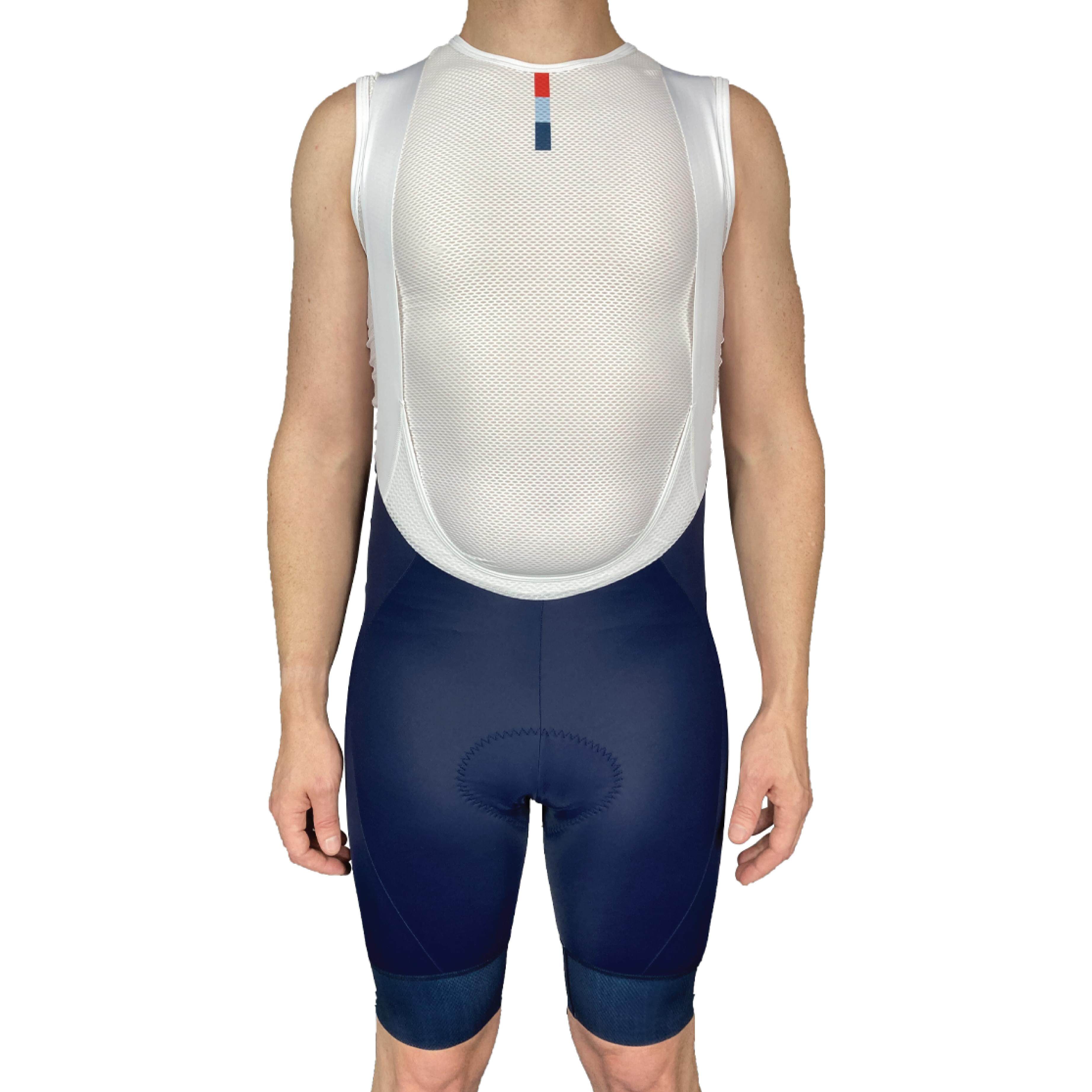 Pro Maximus Men's Cycling Bibs – Navy Long Distance Bib Shorts
