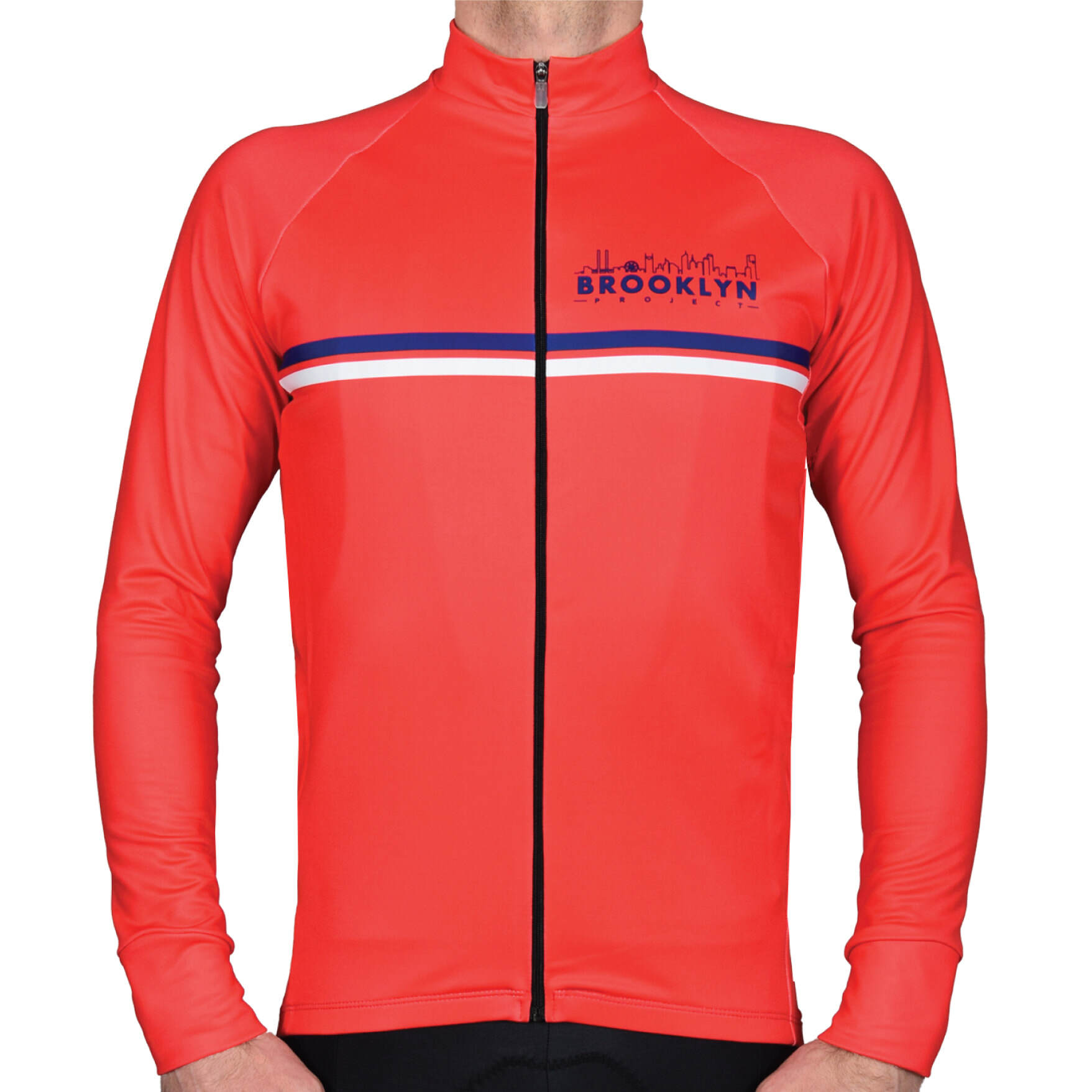 Men's Pro Thermal Cycling Jacket - Red, Windproof