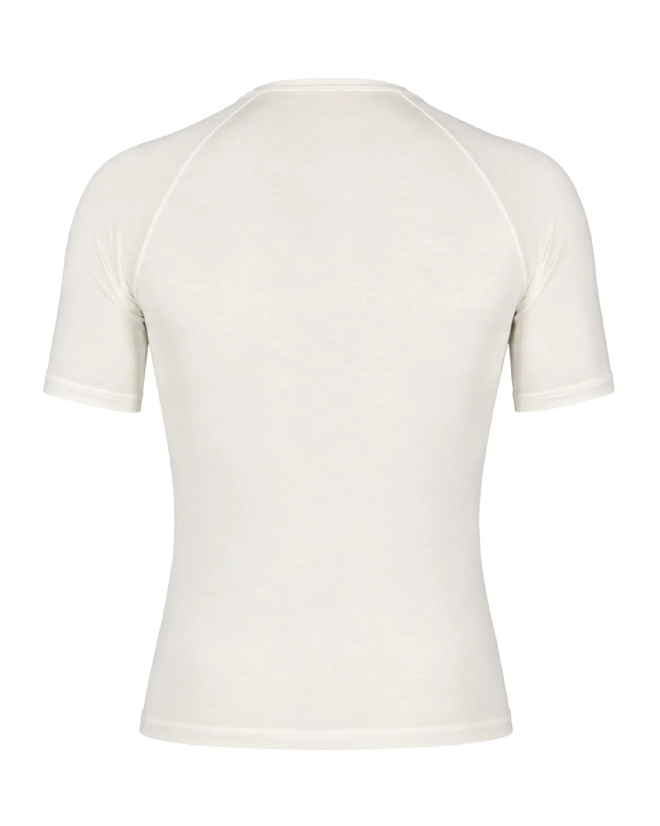 Merino Wool Cycling Undershirt Sleeved White