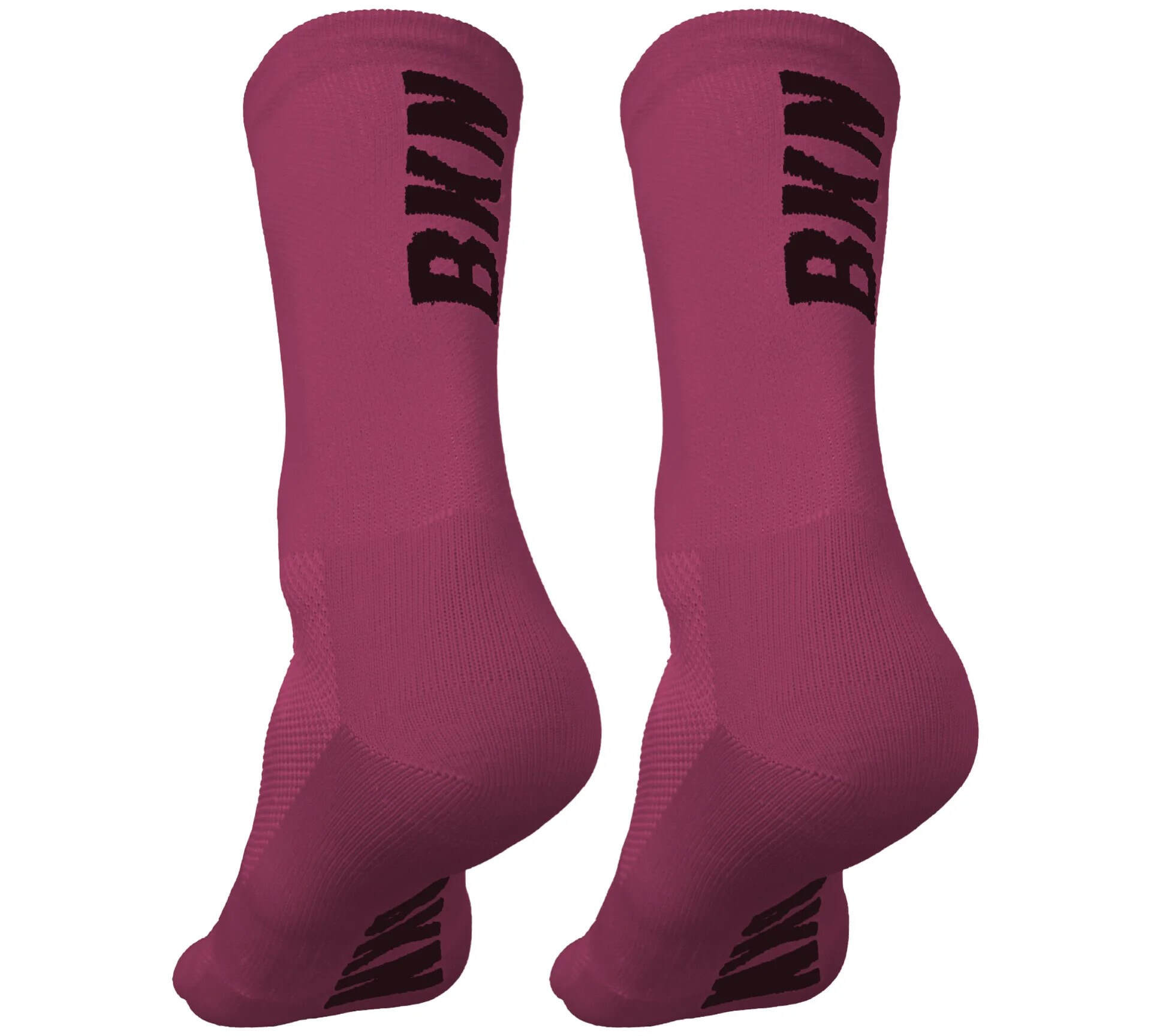 Pro Cycling Socks – Pink, Woven, 14cm cuff, Moisture-Wicking Fabric