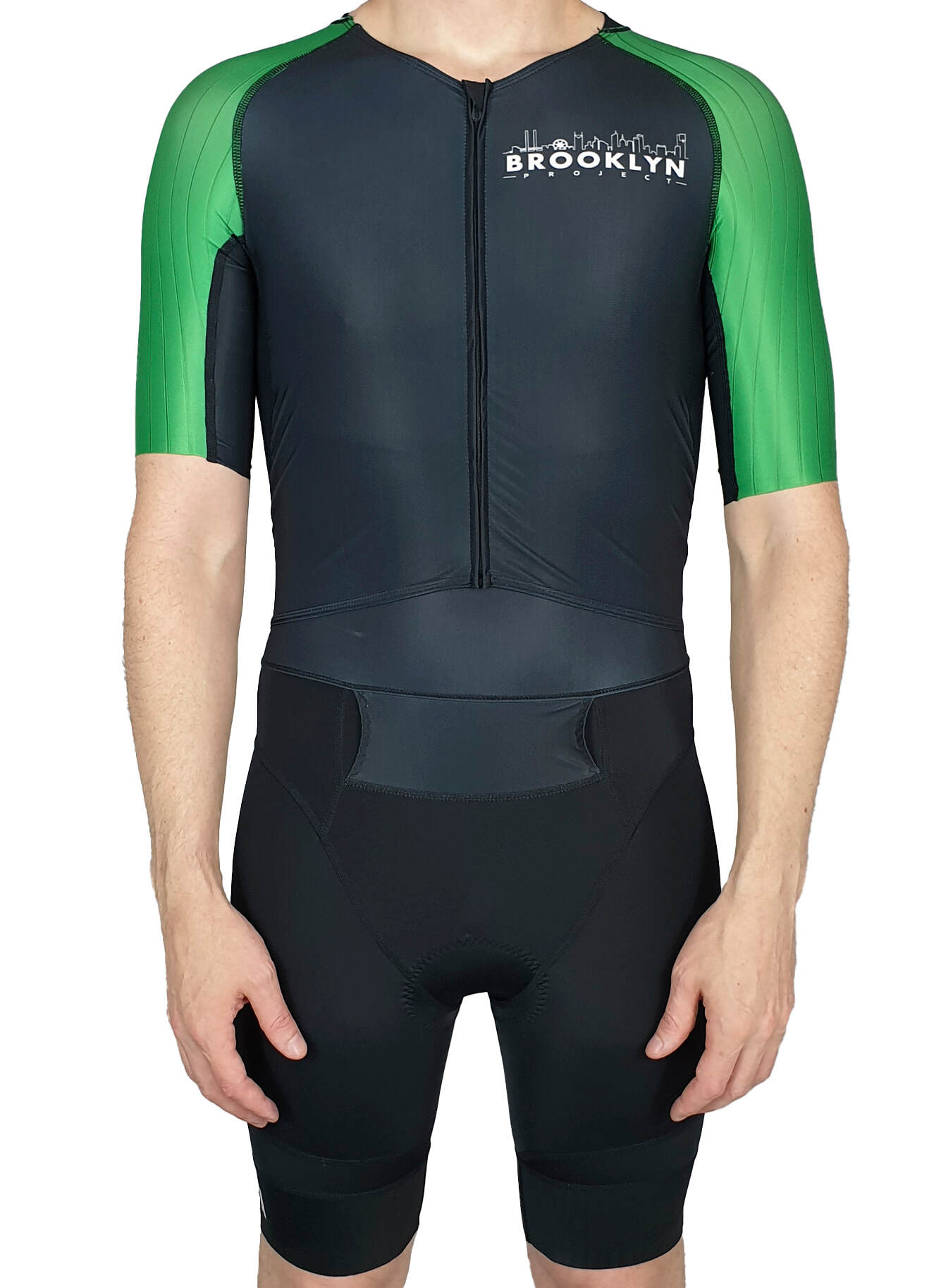 Mens Green Front