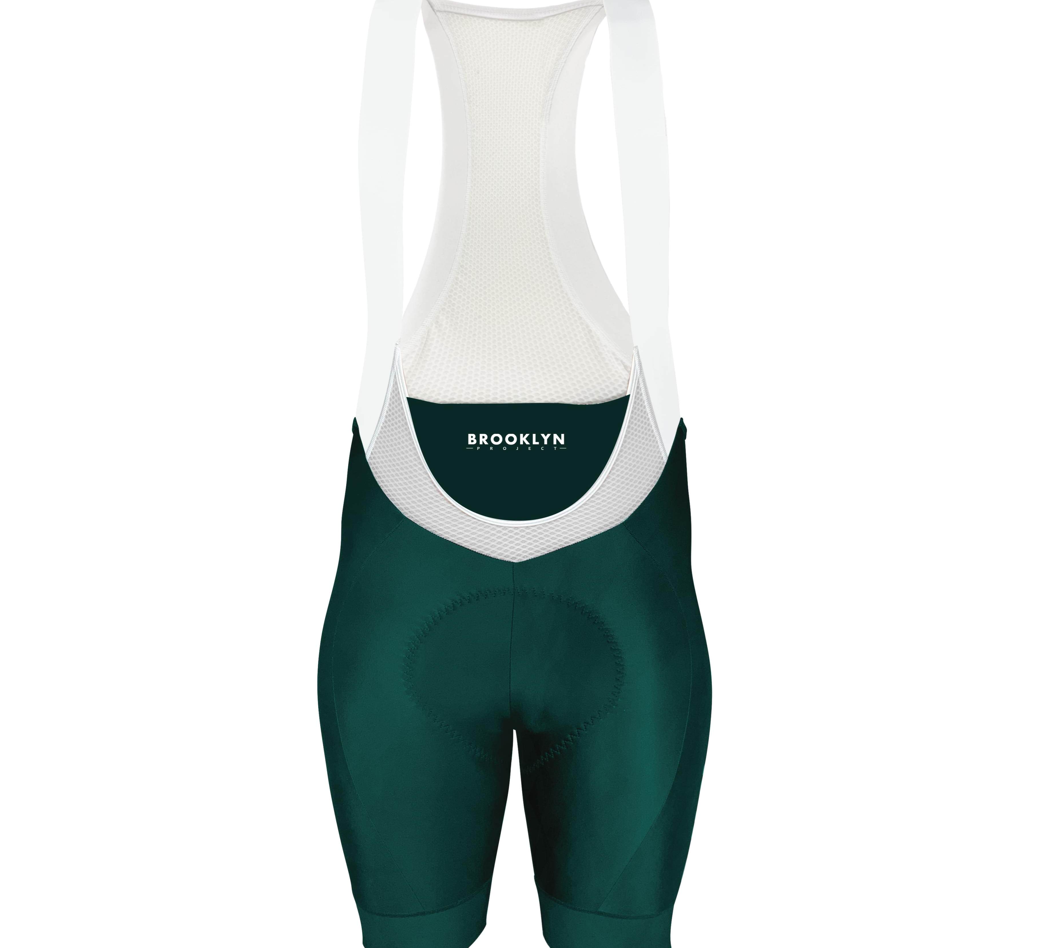 Pro Maximus Men's Cycling Bibs – Green Long Distance Bib Shorts