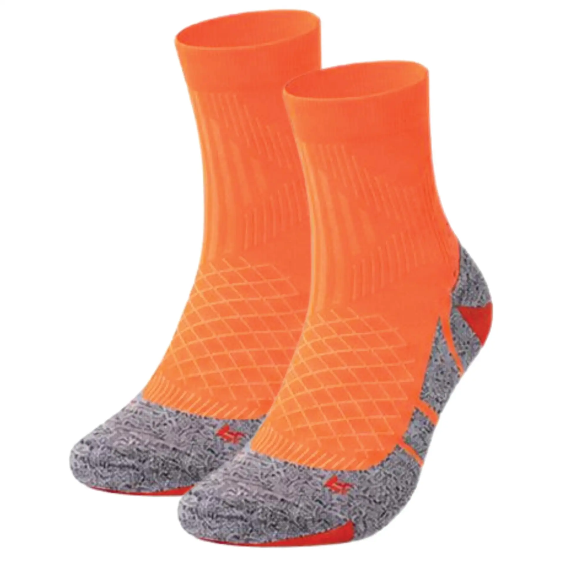 coolmax-running-socks-orange-mid-length