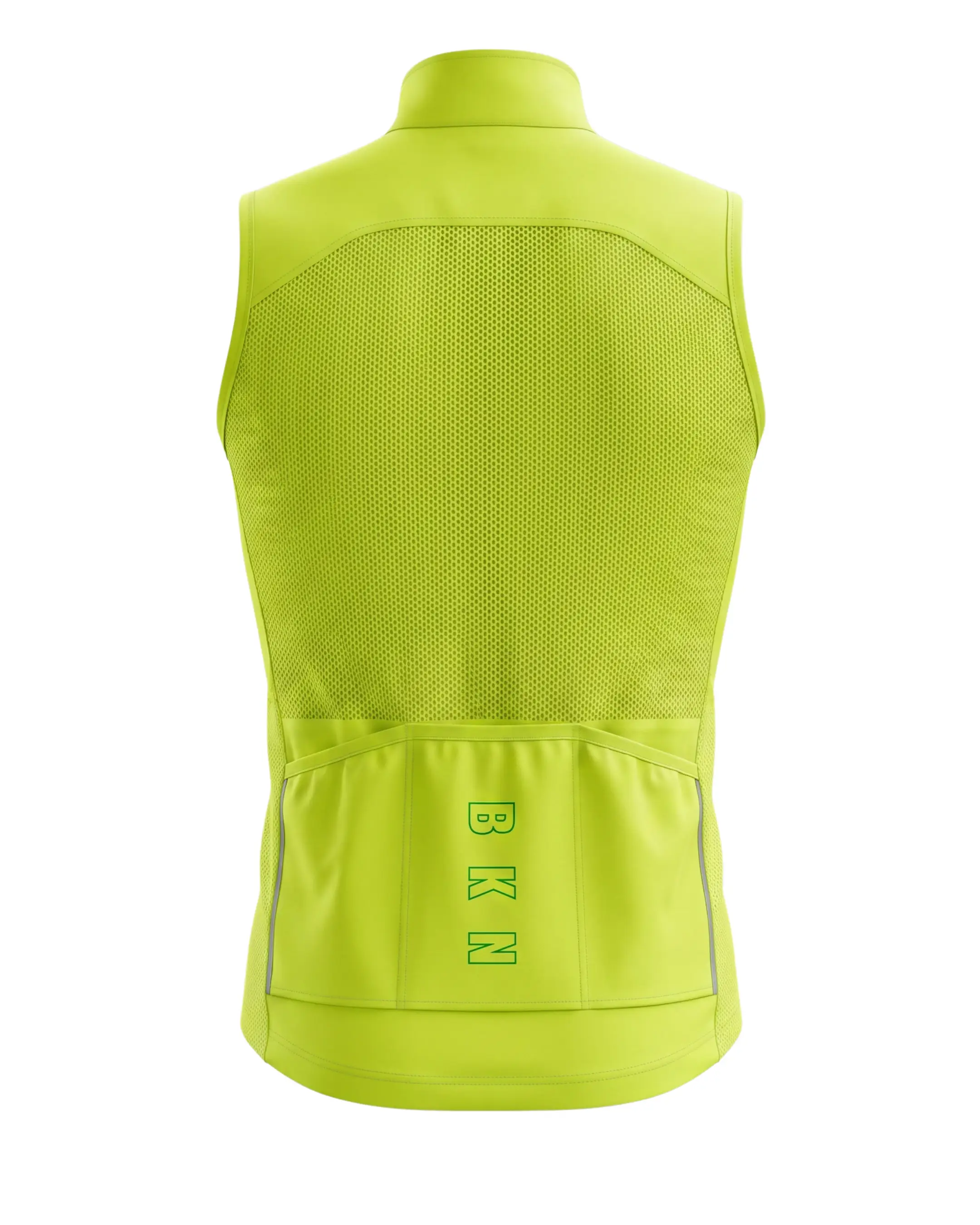 Men's Pro Water-Resistant Cycling Vest Gilet - Fluro, Windproof