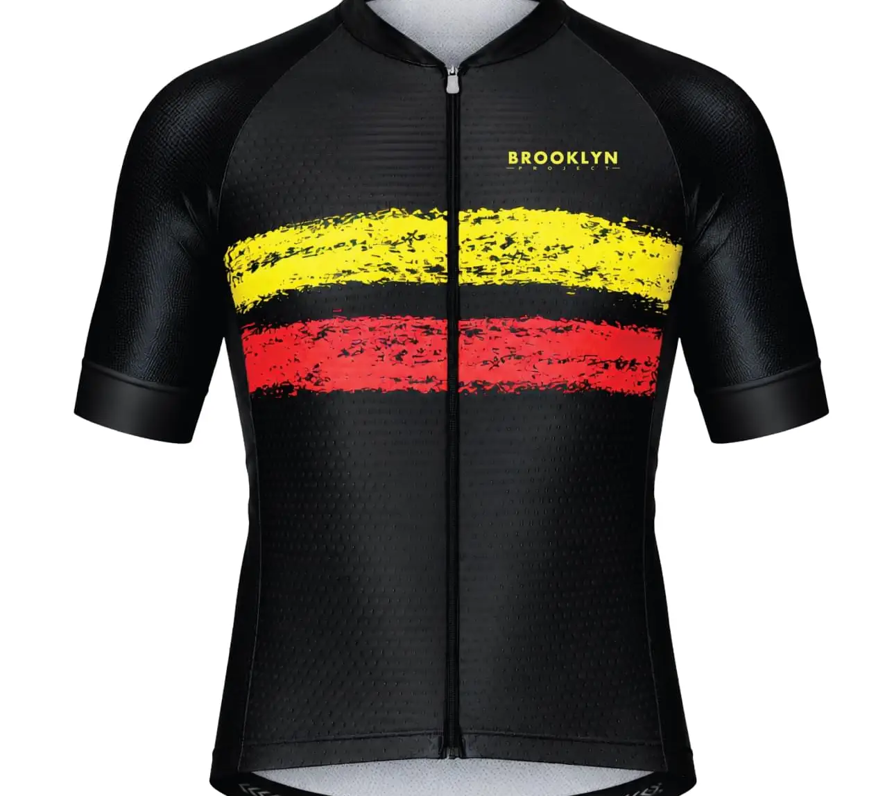 Mens-Pro-Cycling-Jersey---Belgium-Black-Lightweight-Performance