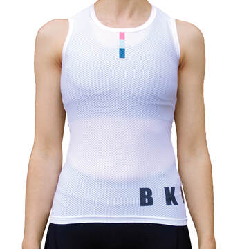 Women's Pro Mesh Undershirt – Breathable White Base Layer