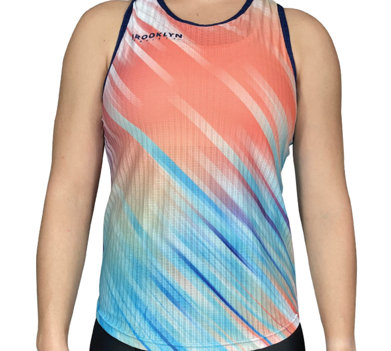 Women's Elite Lightweight Run Singlet - Breathable Technical Singlet, Multi-Colour