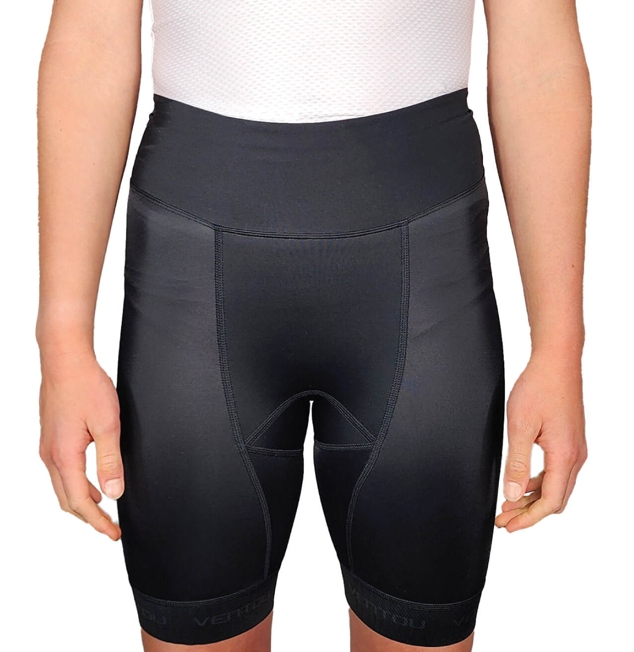 Women’s Endurance Triathlon Shorts with Pockets – Black Compression Tri-Race Shorts