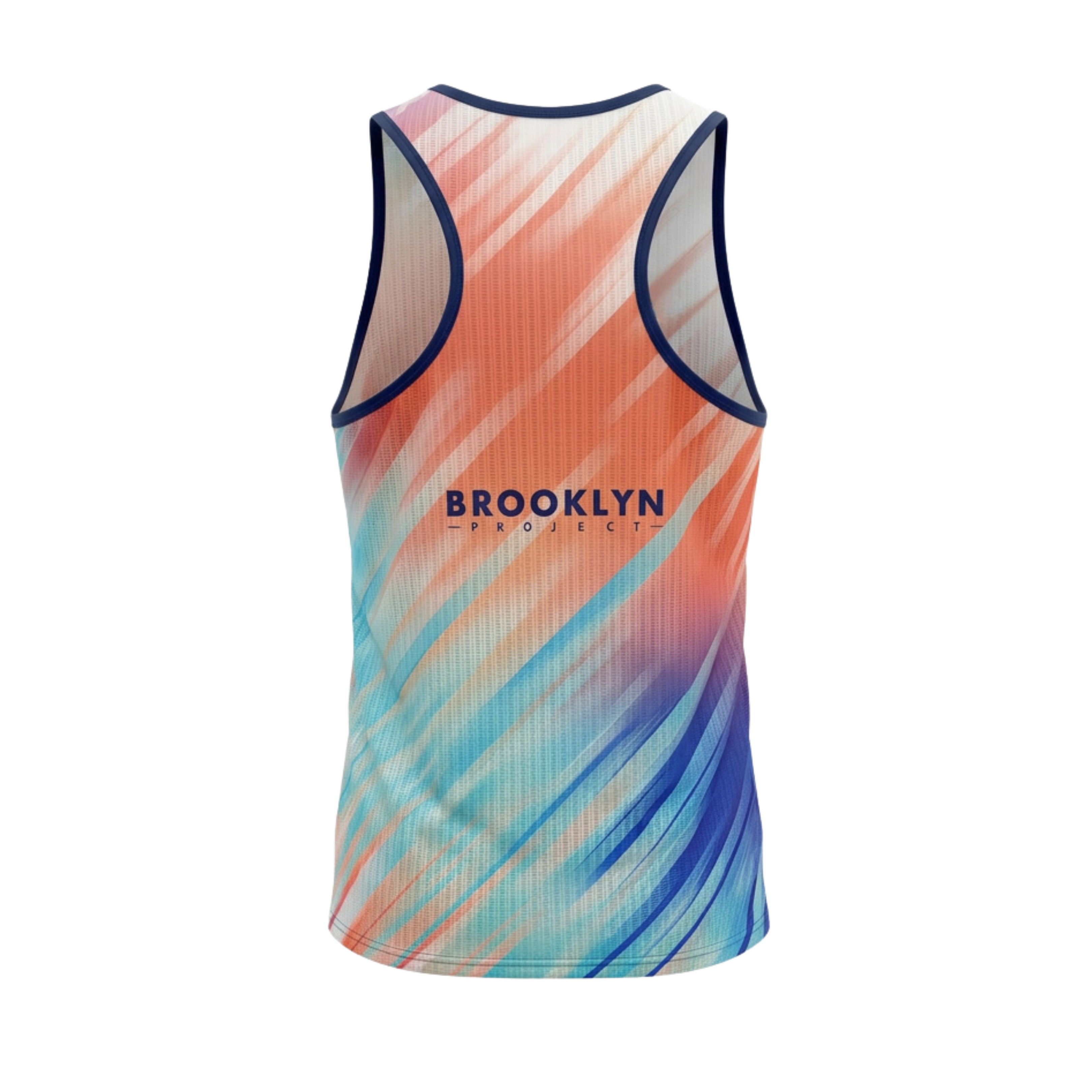 Men's Elite Lightweight Run Singlet - Breathable Technical Singlet, Multi-Colour