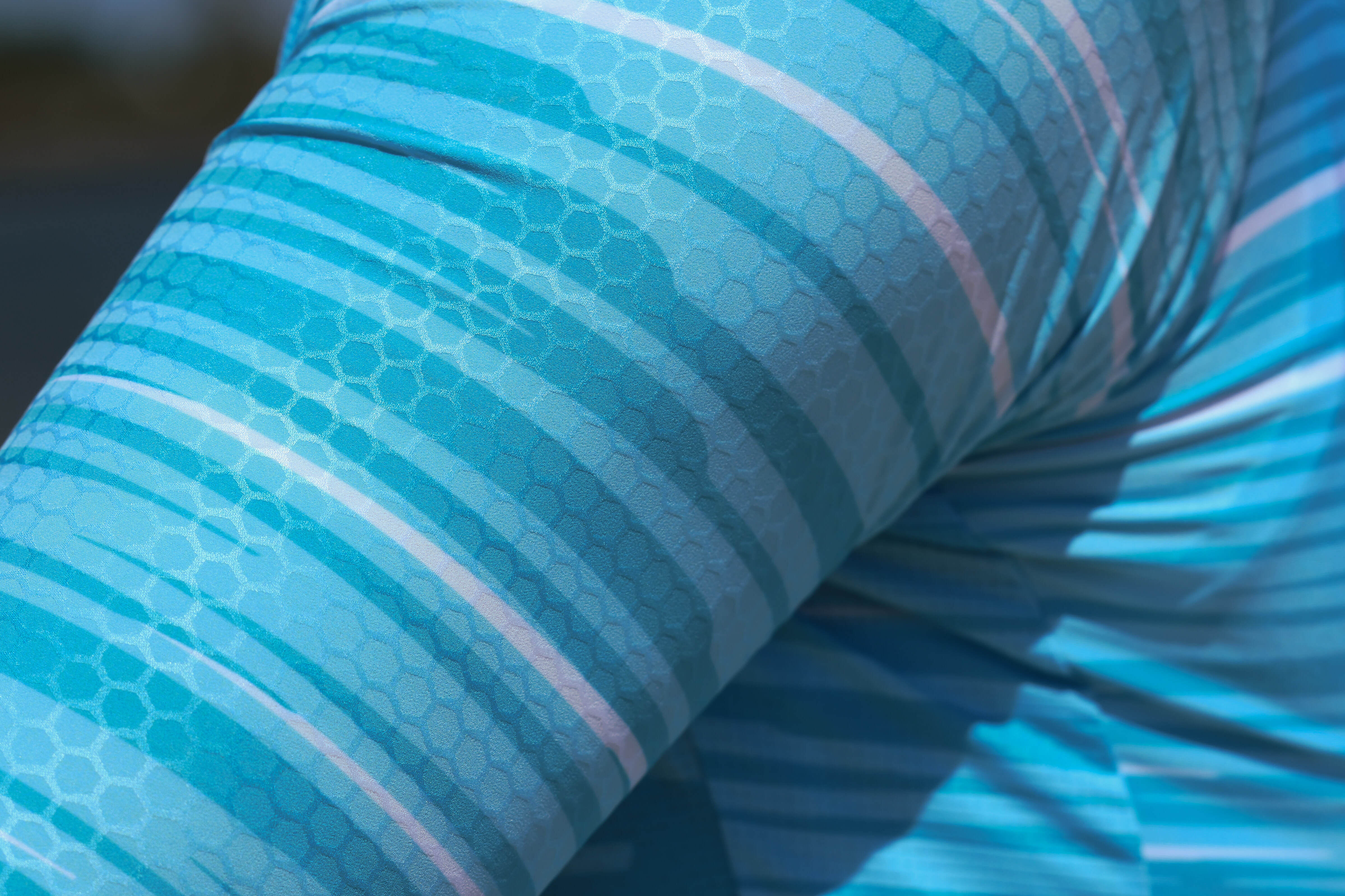 Men's Elite Aerodynamic Cycling Jersey - Light Blue | Pro Fit & Breathable