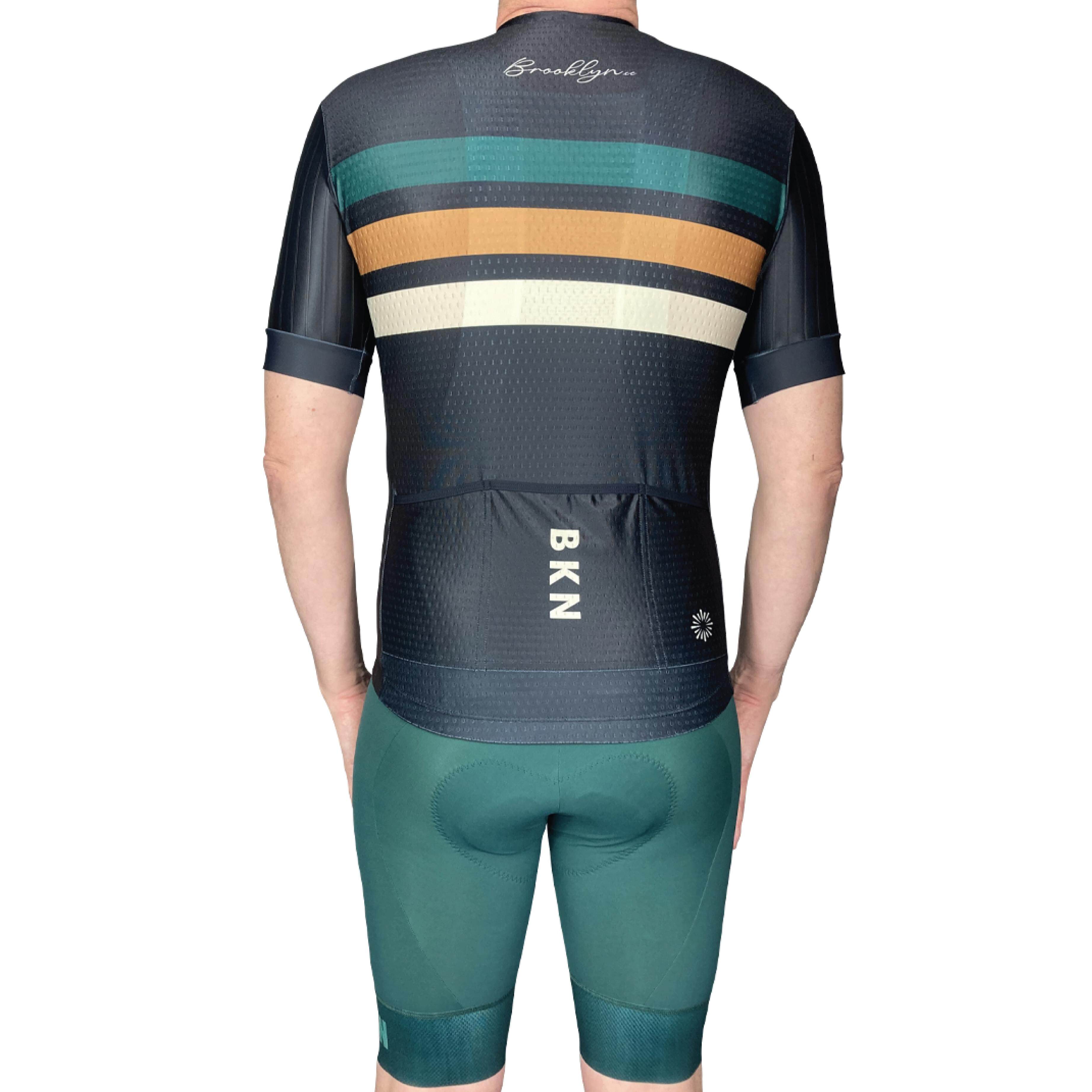Men's Pro Cycling Jersey - Maximus Black | Lightweight Performance